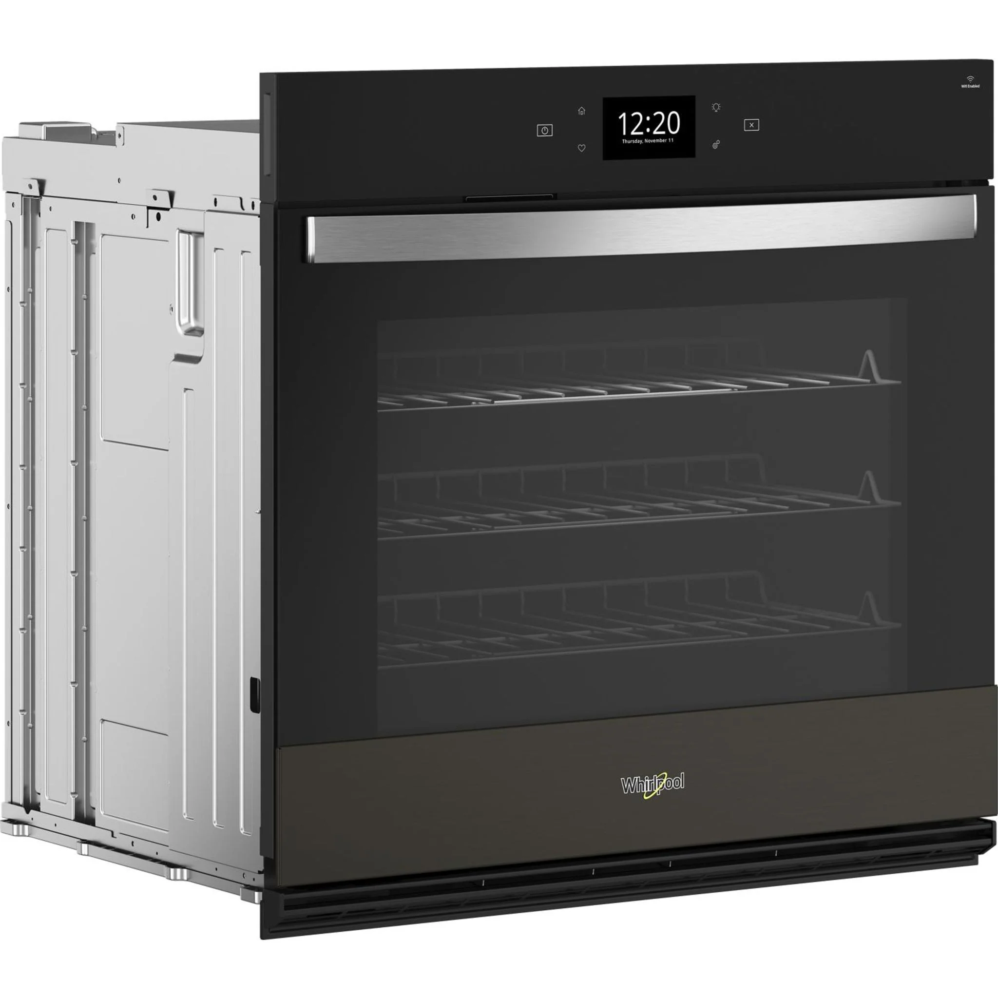 Whirlpool 5.0 Cu. Ft. Single Smart Wall Oven with Air Fry -Black Stainless (WOES7030PV) - Image 14
