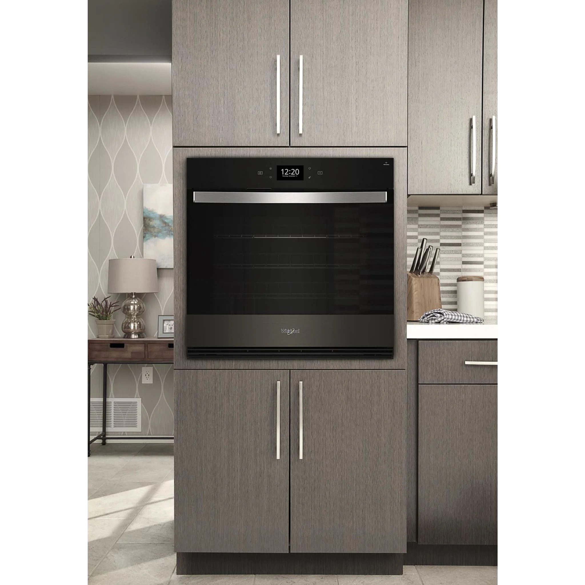 Whirlpool 5.0 Cu. Ft. Single Smart Wall Oven with Air Fry -Black Stainless (WOES7030PV) - Image 15