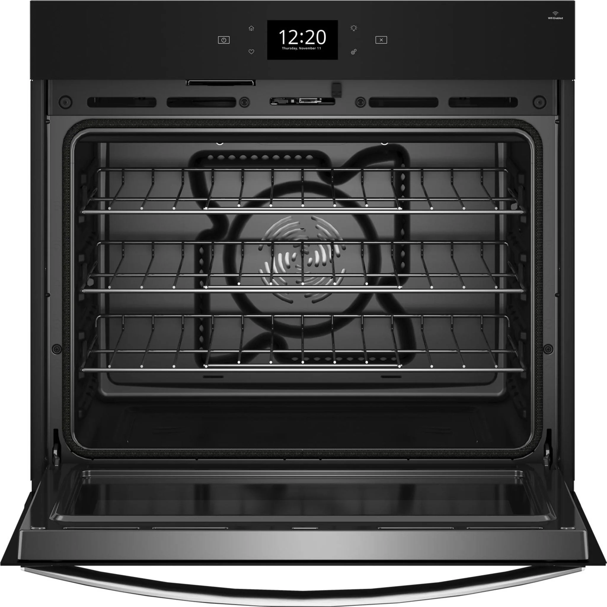 Whirlpool 5.0 Cu. Ft. Single Smart Wall Oven with Air Fry -Black Stainless (WOES7030PV) - Image 16