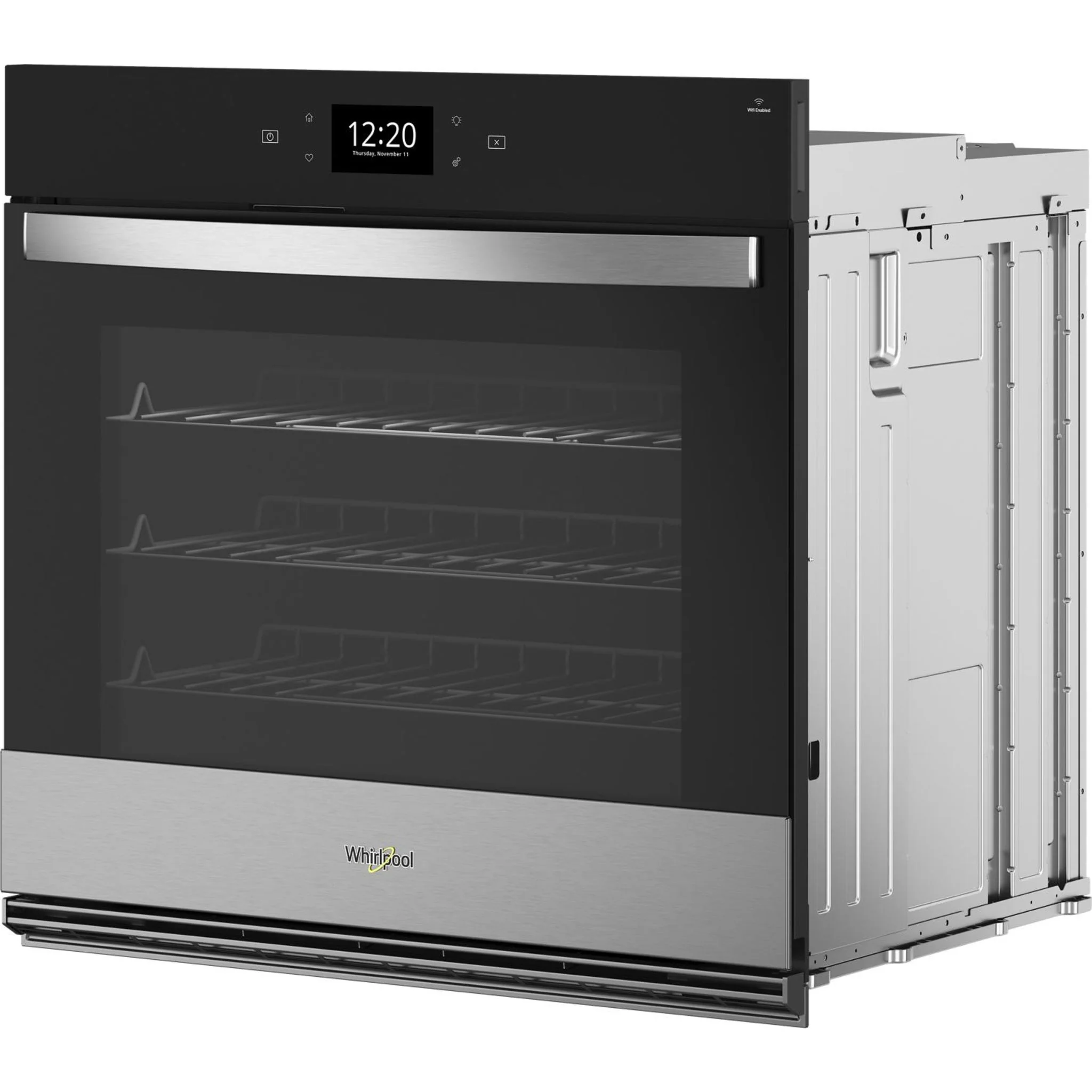 Whirlpool 5.0 Cu. Ft. Single Smart Wall Oven with Air Fry -Fingerprint Resistant Stainless Steel (WOES7030PZ) - Image 7