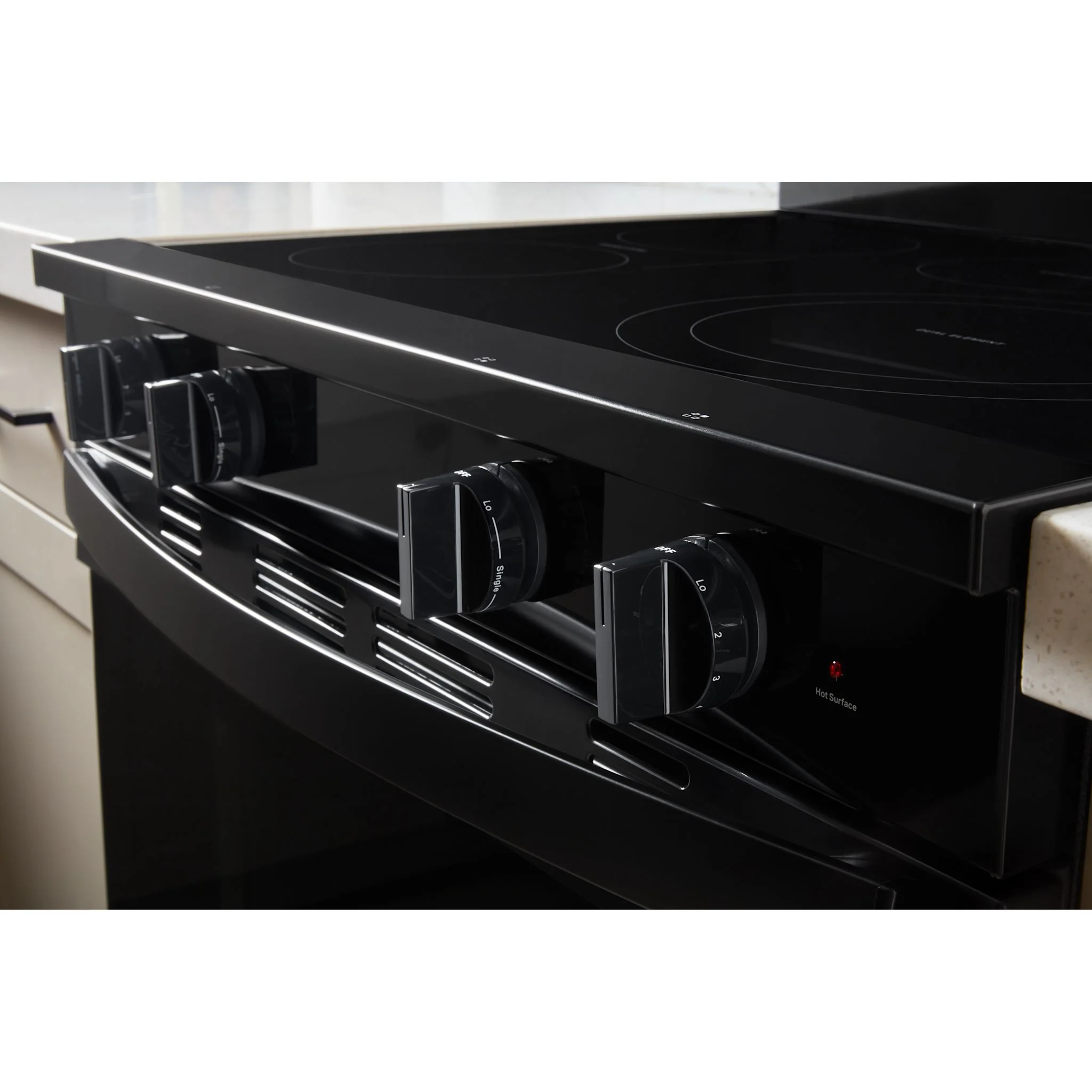 Whirlpool 30-inch Smart Electric Smart Range with Air Cooking Technology, No Preheat Air Fry, High Speed Preheat Oven, WipeCleanCoating, and Steam/Self Clean -Black (YWFES7530RB) - Image 8