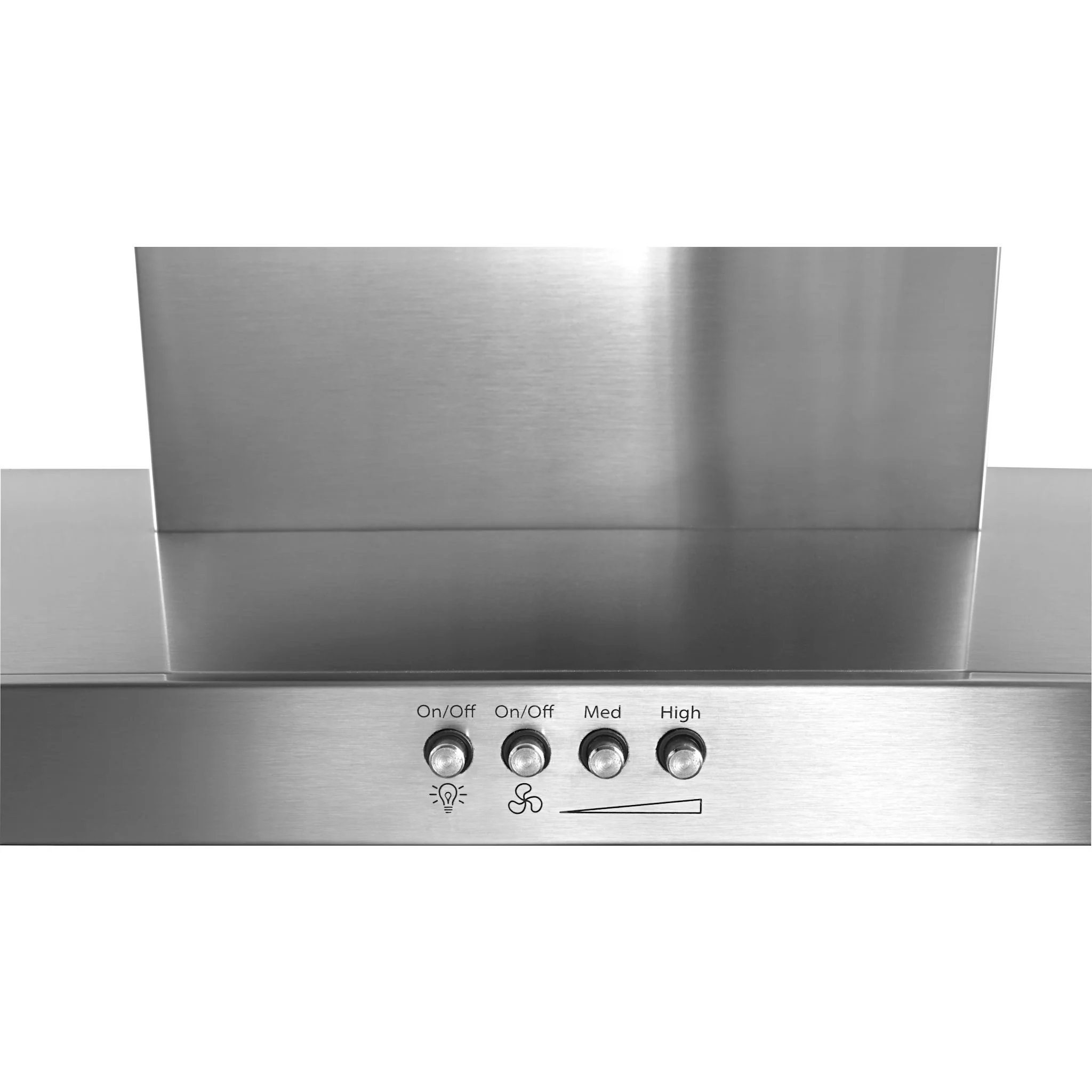 Whirlpool 30" Stainless Steel Wall Mount Flat Range Hood -Stainless Steel (WVW57UC0FS) - Image 4