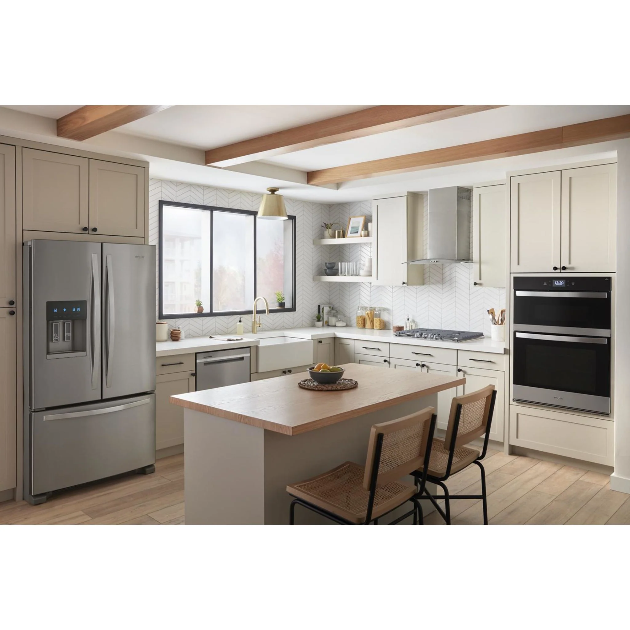 Whirlpool 6.4 Cu. Ft. Wall Oven Microwave Combo with Air Fry -Fingerprint Resistant Stainless Steel (WOEC7030PZ) - Image 12