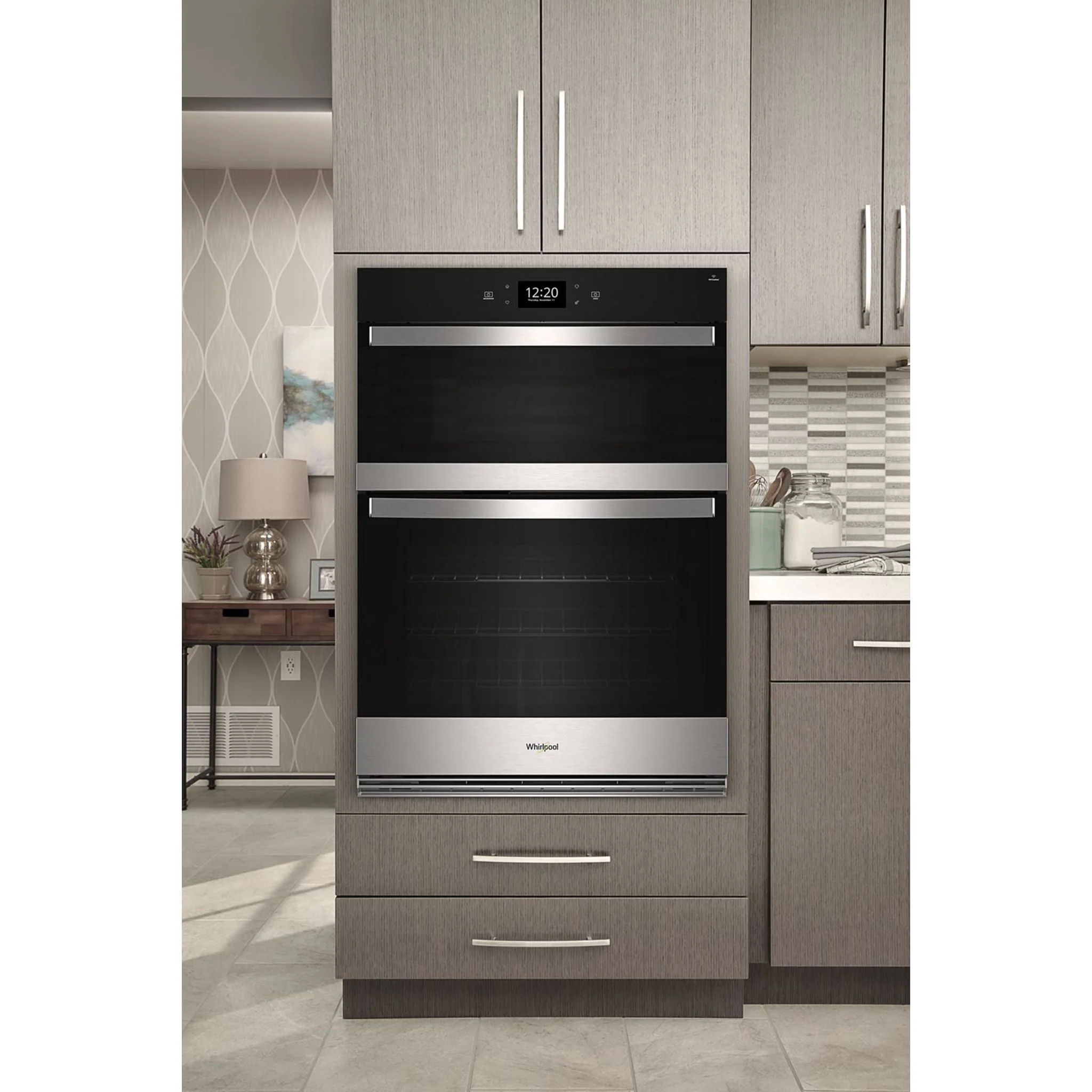 Whirlpool 6.4 Cu. Ft. Wall Oven Microwave Combo with Air Fry -Fingerprint Resistant Stainless Steel (WOEC7030PZ) - Image 13