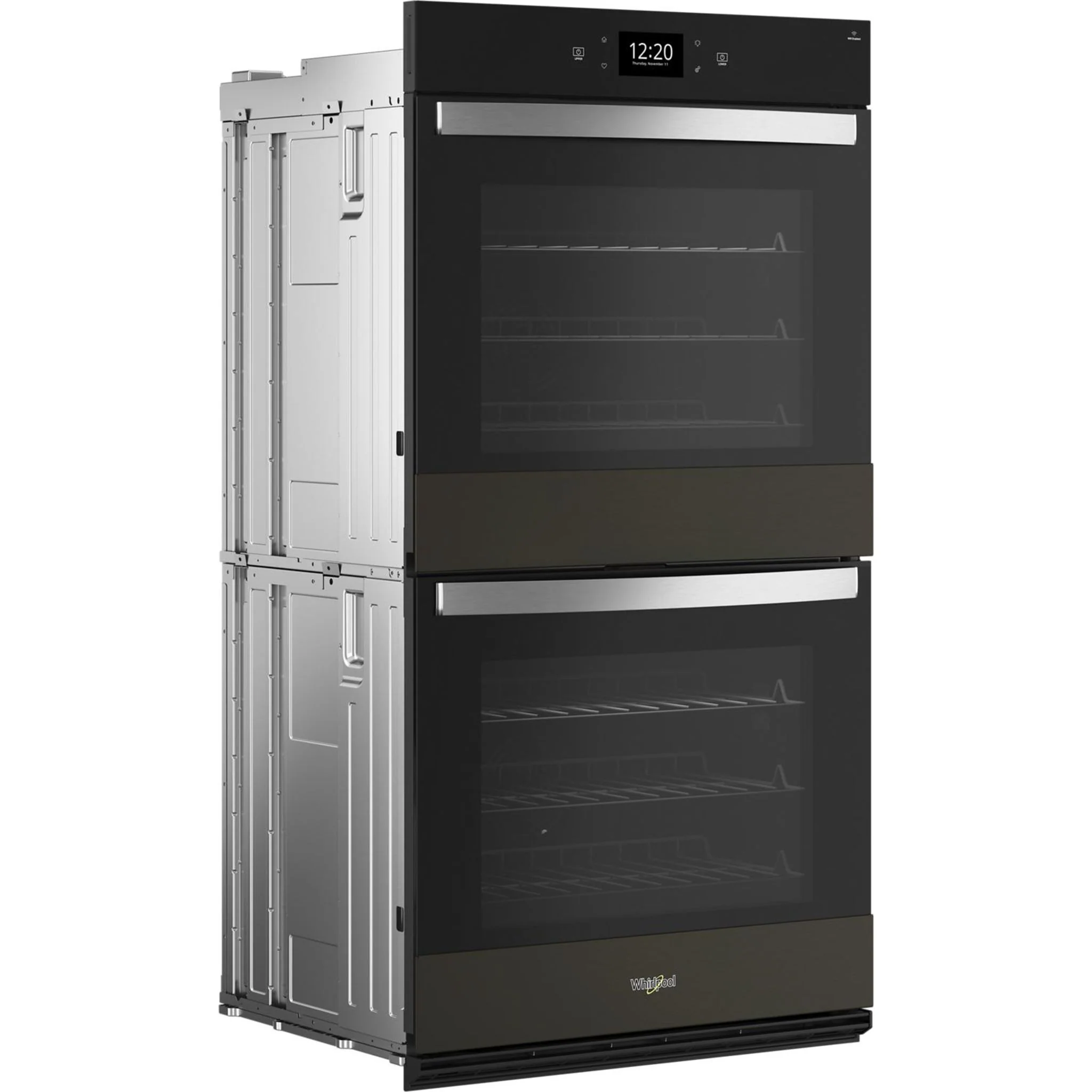 Whirlpool 10.0 Cu. Ft. Double Smart Wall Oven with Air Fry -Black Stainless (WOED7030PV) - Image 16