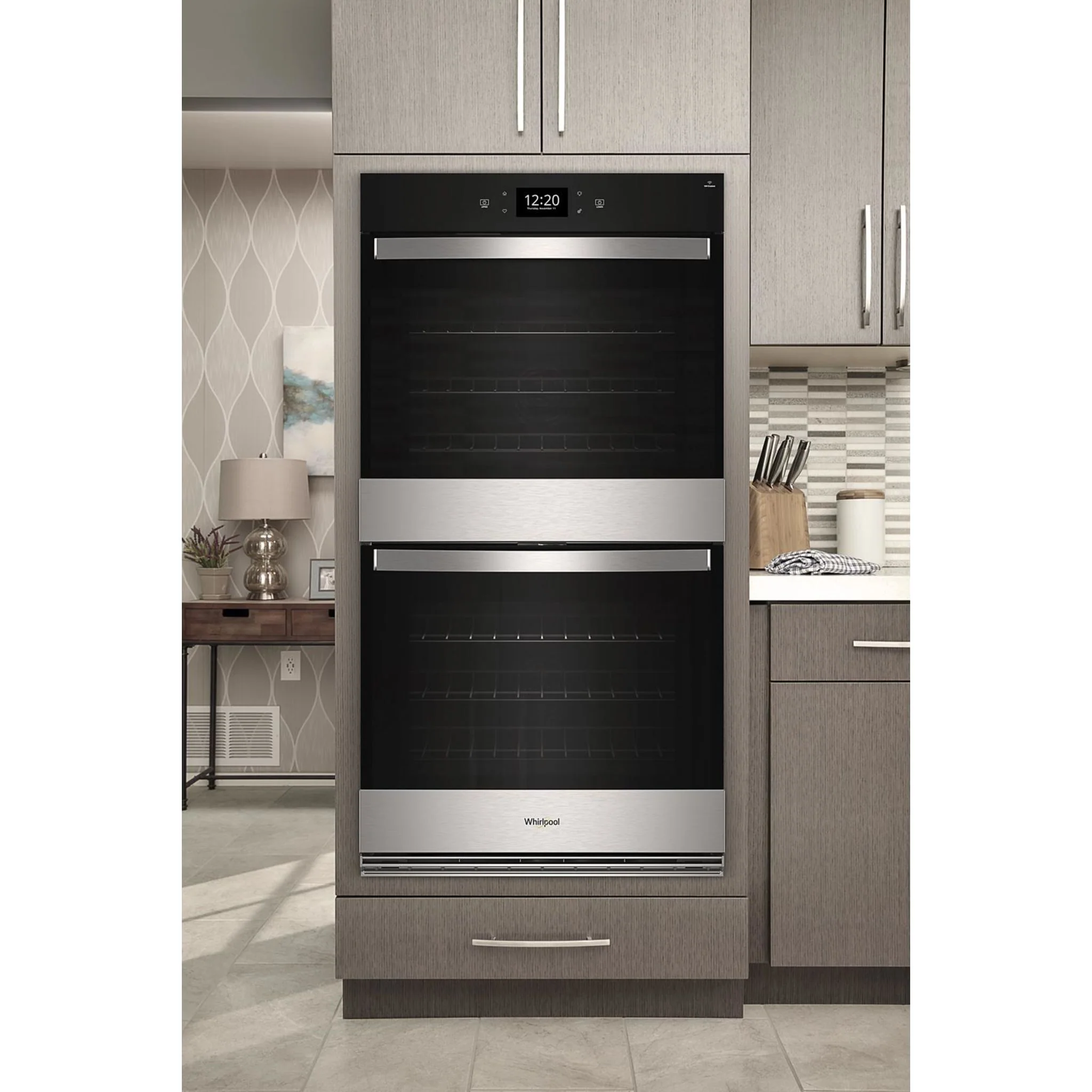 Whirlpool 10.0 Cu. Ft. Double Smart Wall Oven with Air Fry -Fingerprint Resistant Stainless Steel (WOED7030PZ) - Image 16