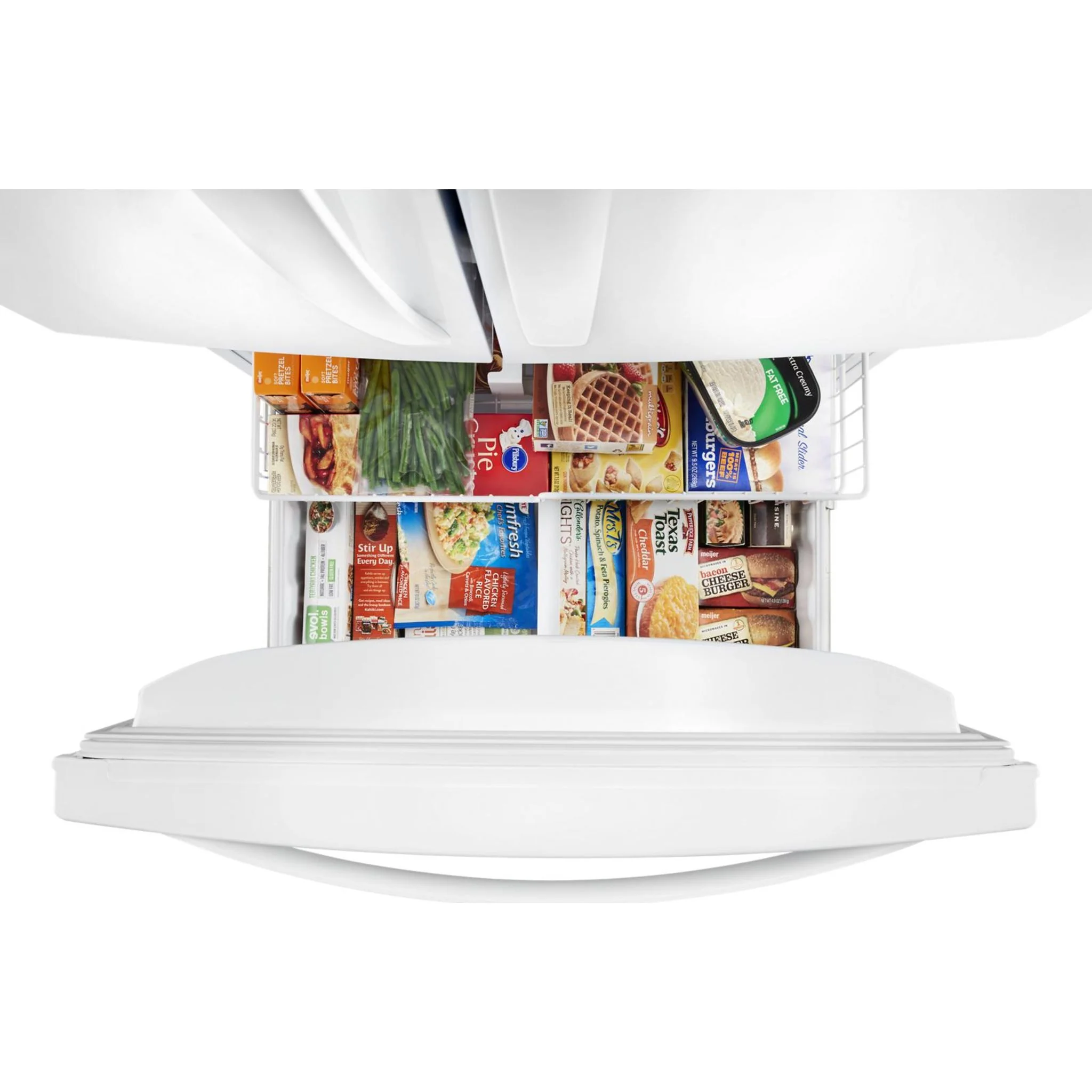 Whirlpool 33-inch Wide French Door Refrigerator - 22 cu. ft. -White (WRFF5333PW) - Image 13