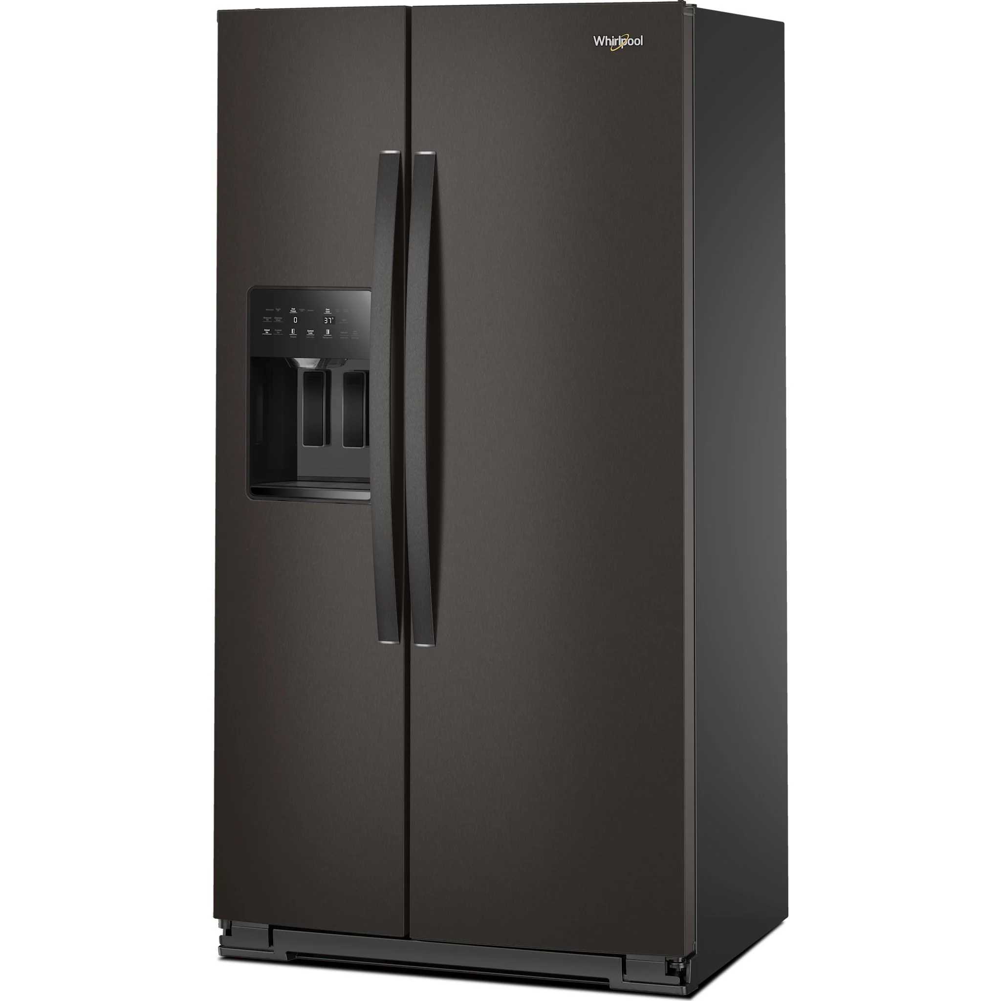 Whirlpool 36-inch Counter Depth Side-by-Side Refrigerator with TruCoolSystem -Black Stainless Finish (WRSC5536RV) - Image 2