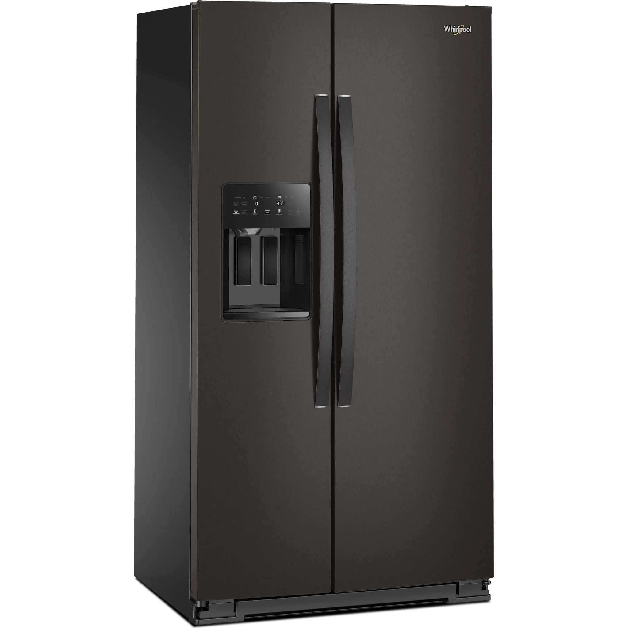Whirlpool 36-inch Counter Depth Side-by-Side Refrigerator with TruCoolSystem -Black Stainless Finish (WRSC5536RV) - Image 3