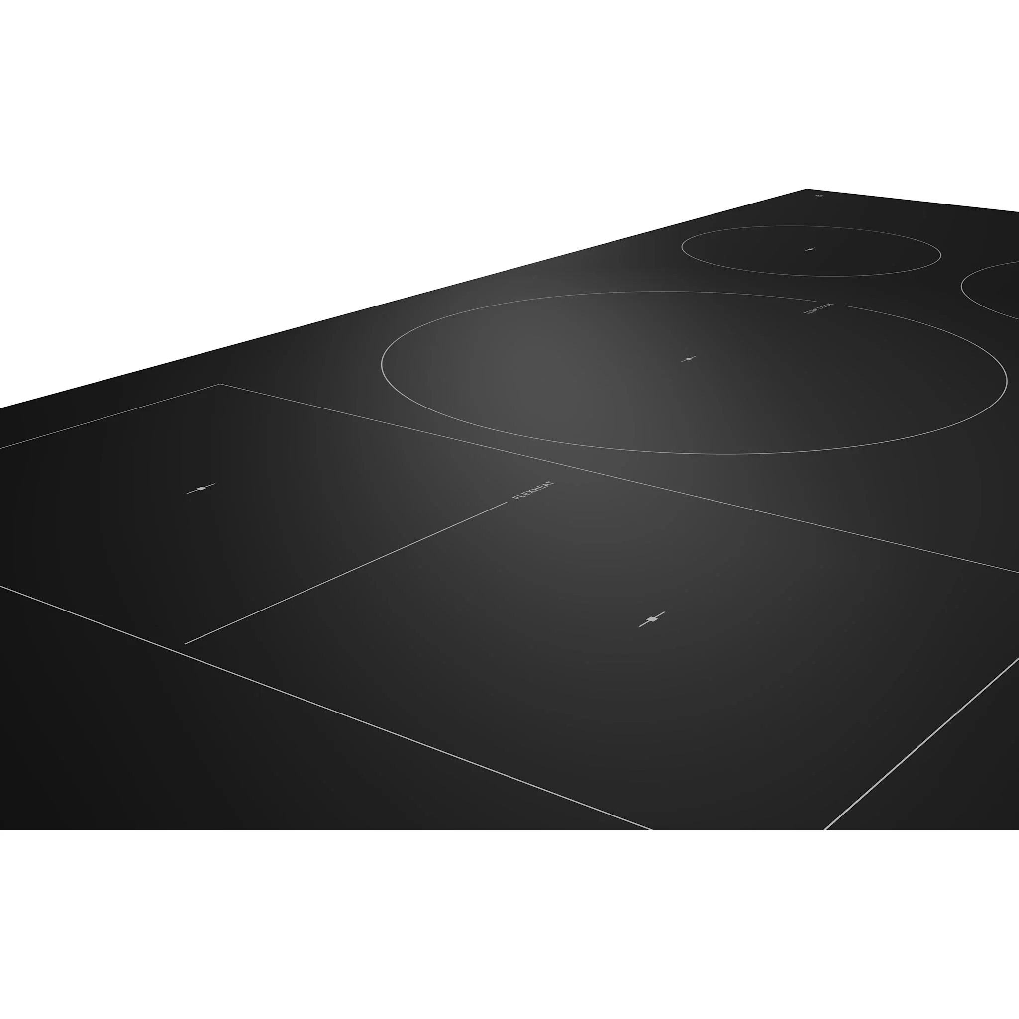 Whirlpool 36" Intelligent Induction Cooktop with Temp CookTechnology and WipeCleanCoating -Blk Glass Touch Ctrl w SS side (WCIT7536SS) - Image 5