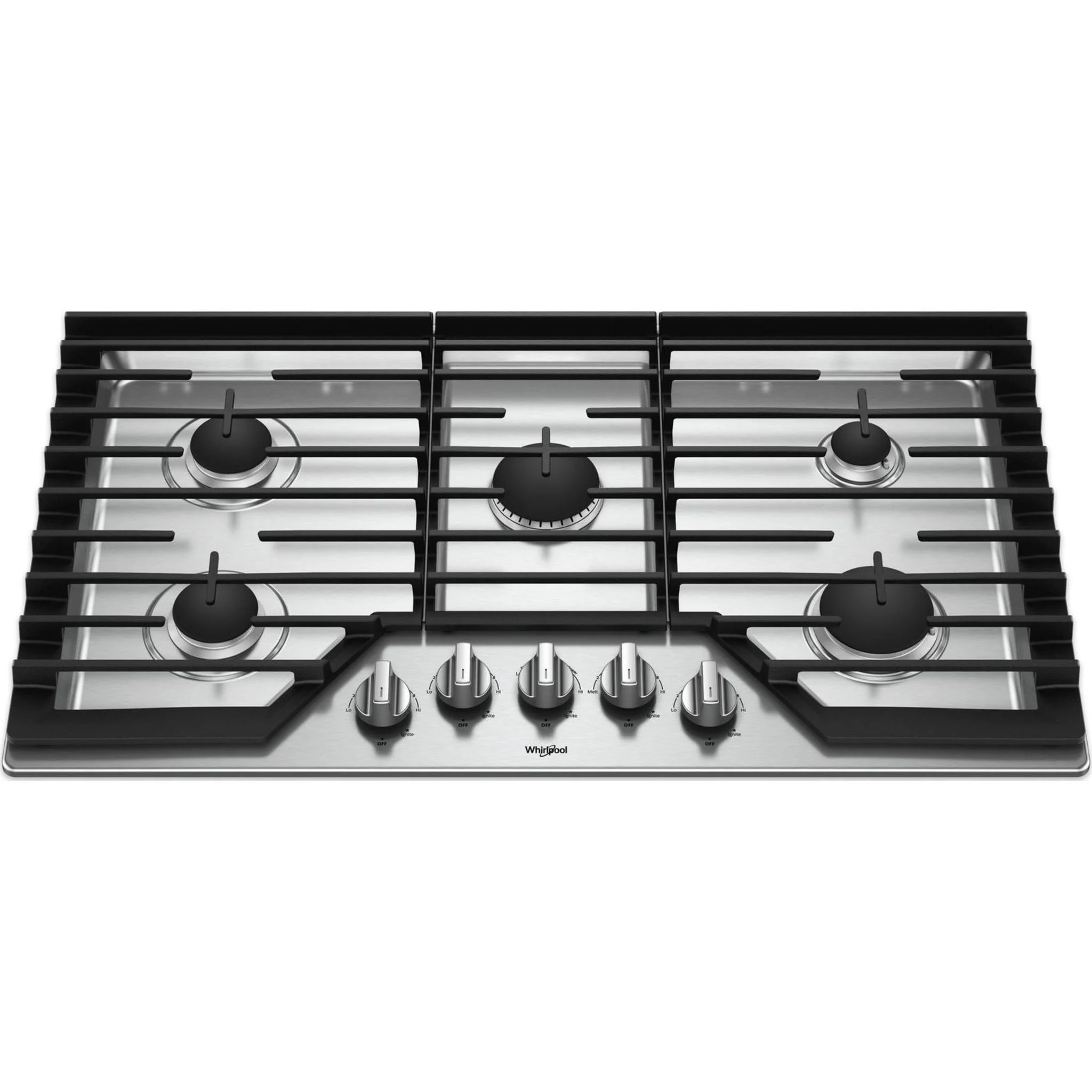 Whirlpool 36" Gas Cooktop with Griddle (WCG97US6HS) - Image 12