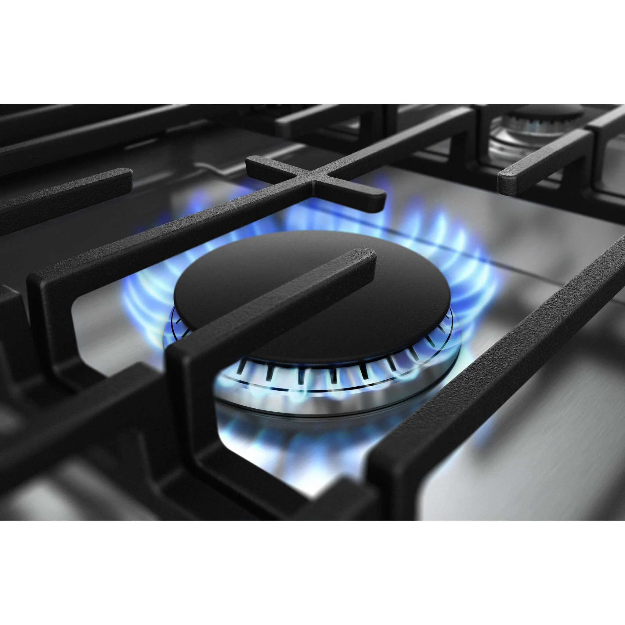Whirlpool 36" Gas Cooktop with Griddle (WCG97US6HS) - Image 2
