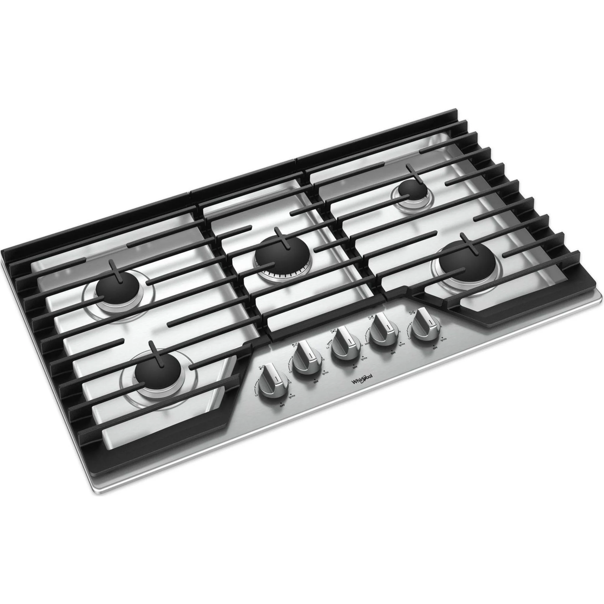 Whirlpool 36" Gas Cooktop with Griddle (WCG97US6HS) - Image 20