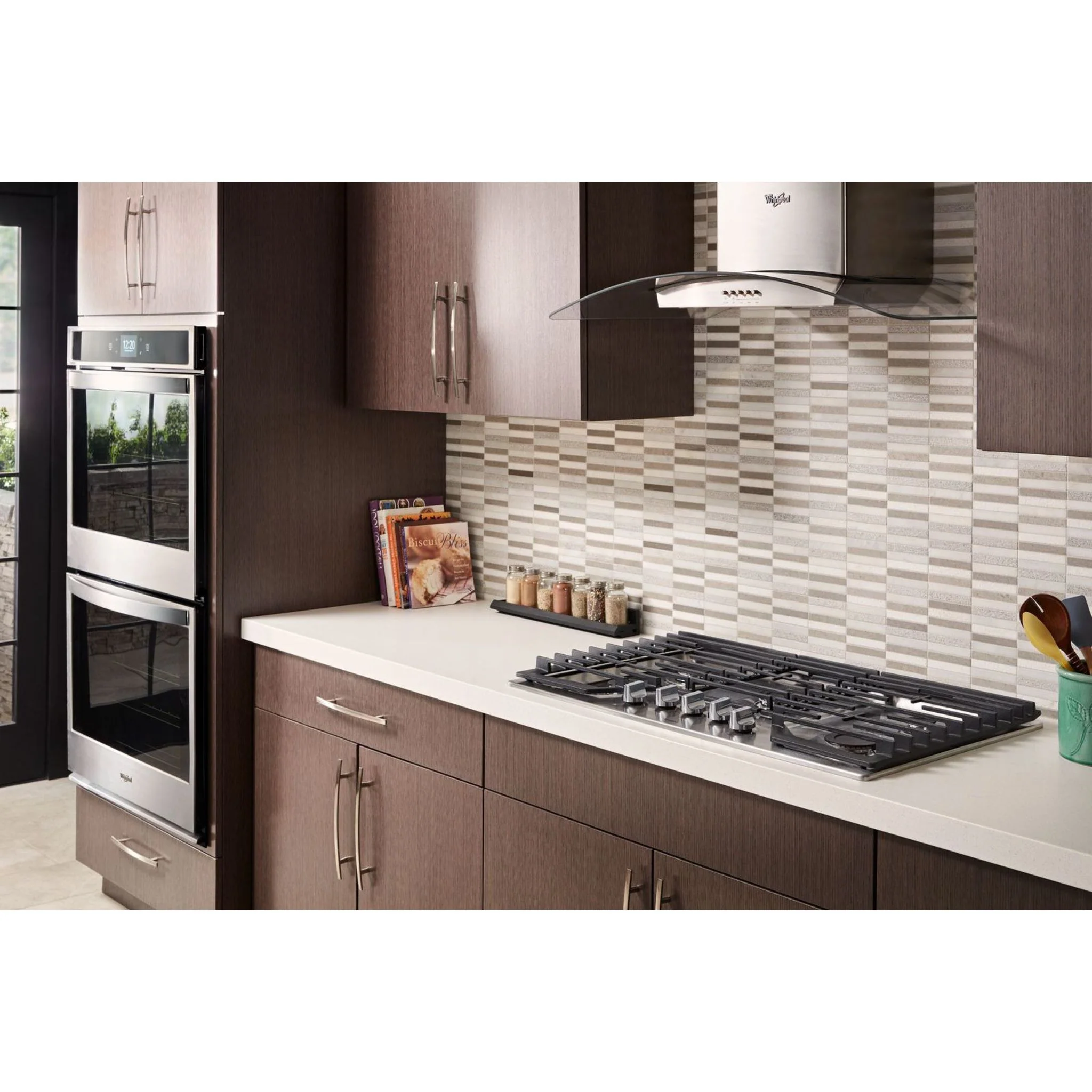 Whirlpool 36" Gas Cooktop with EZ-2-Lift Hinged Cast-Iron Grates (WCG55US6HS) - Image 15