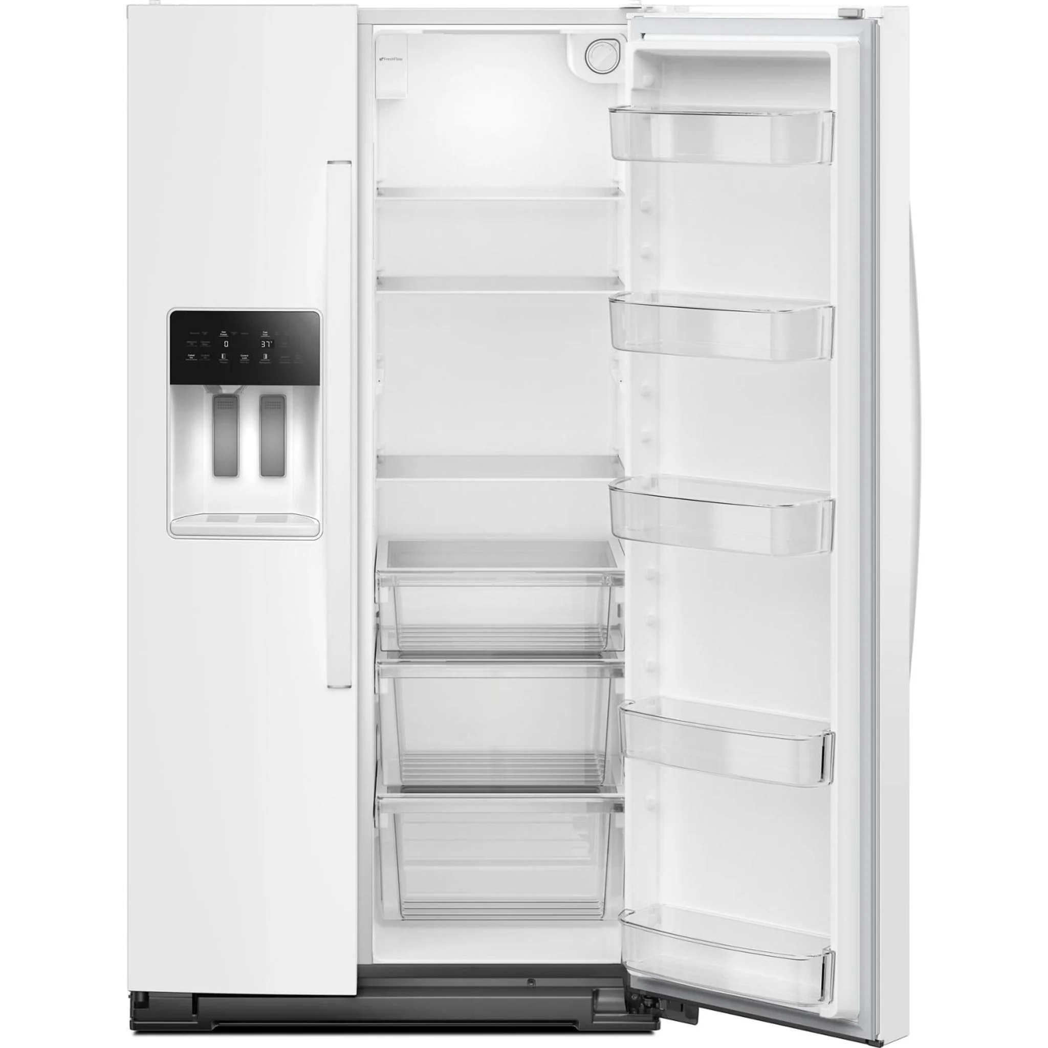 Whirlpool 36-inch Counter Depth Side-by-Side Refrigerator with TruCoolSystem -White (WRSC5536RW) - Image 12