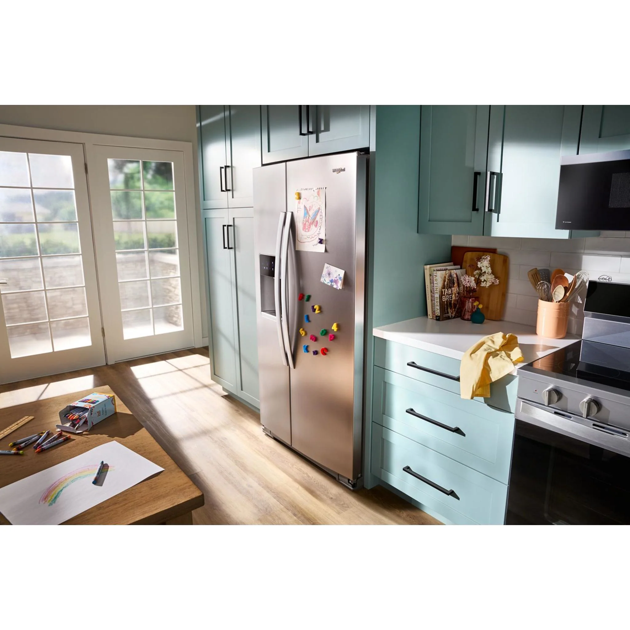 Whirlpool 36-inch Counter Depth Side-by-Side Refrigerator with TruCoolSystem -White (WRSC5536RW) - Image 24