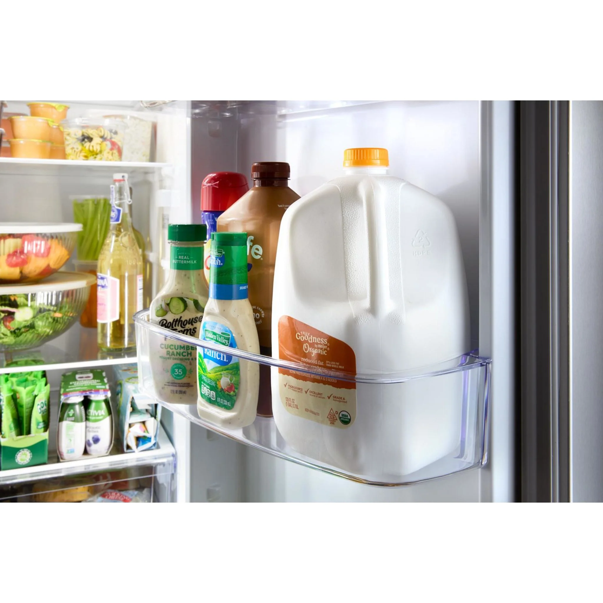 Whirlpool 36-inch Counter Depth Side-by-Side Refrigerator with TruCoolSystem -White (WRSC5536RW) - Image 9