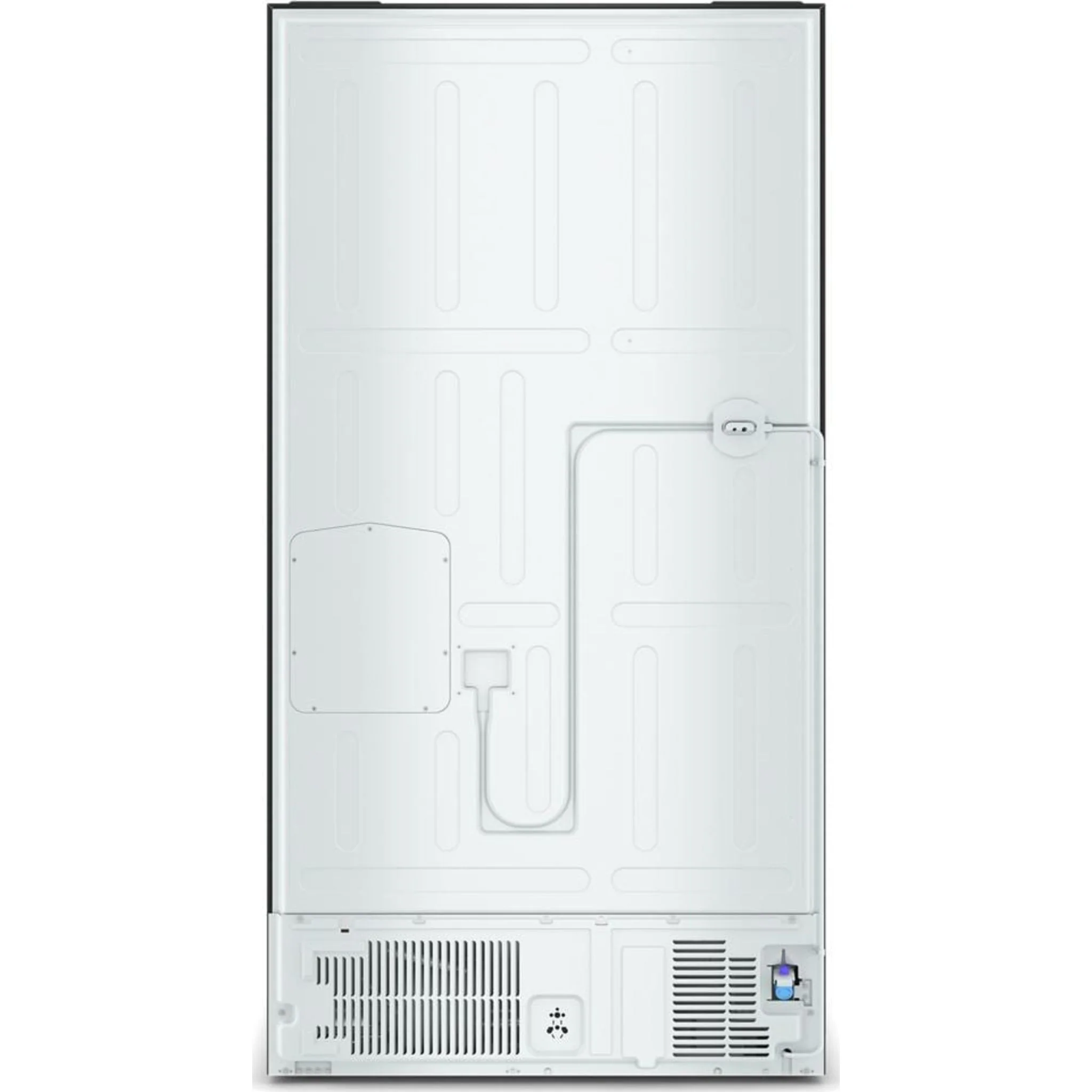 Whirlpool 36-inch Wide True Counter Depth 3-Door French Door Refrigerator - 23.4 cu. ft. (WRFC7036RV) - Black Stainless Finish - Image 10