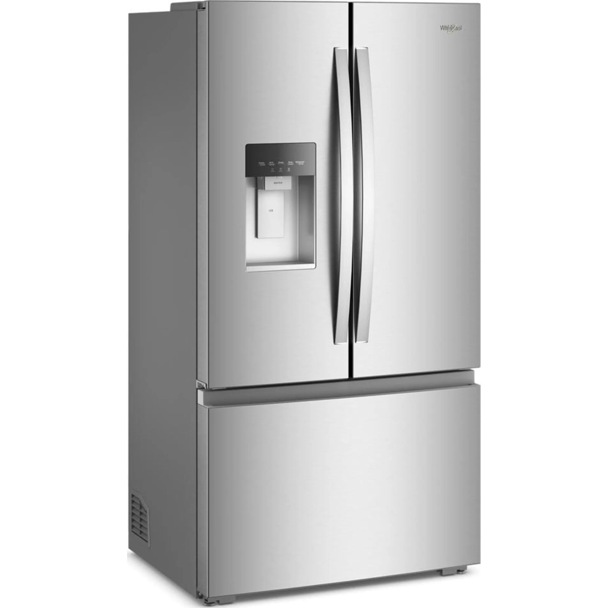 Whirlpool 36-inch Wide True Counter Depth 3-Door French Door Refrigerator - 23.4 cu. ft. (WRFC7036RZ) - Fingerprint-Resistant Stainless Finish - Image 5