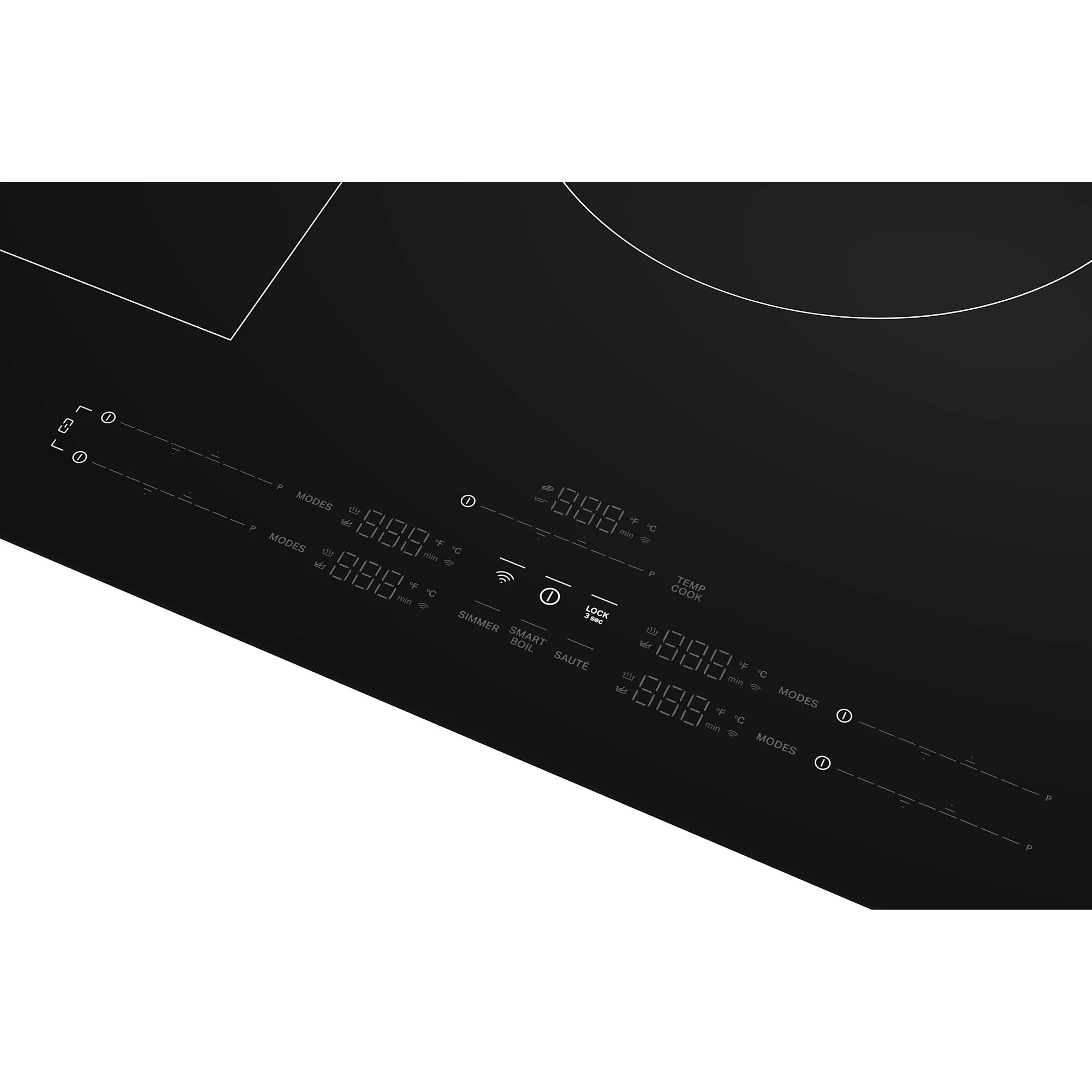 Whirlpool 36" Intelligent Induction Cooktop with Temp CookTechnology and WipeCleanCoating -Black (WCIT7536SB) - Image 4