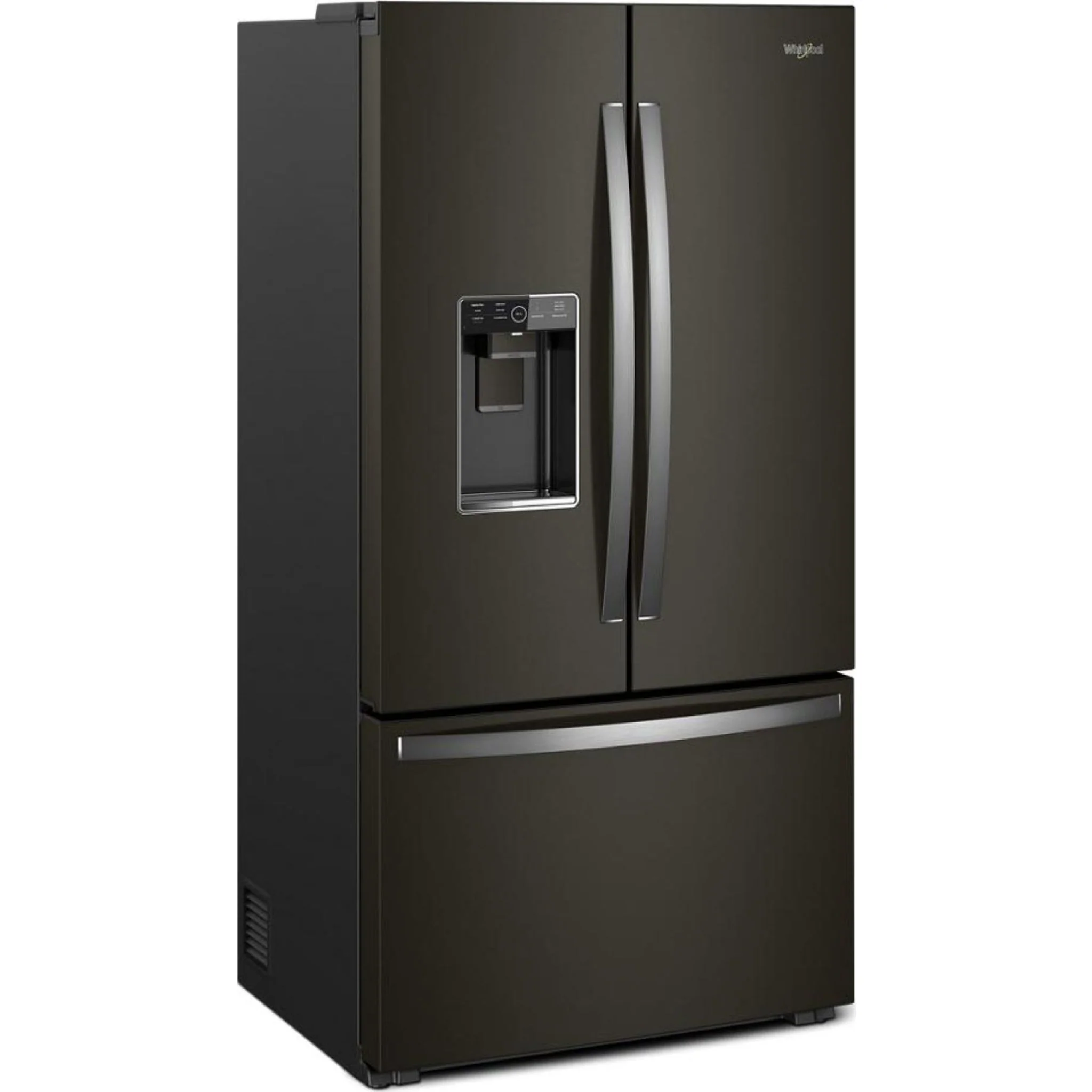 Whirlpool 36-inch Wide Counter Depth French Door Refrigerator -Stainless Steel Black (WRFC9636RV) - Image 4