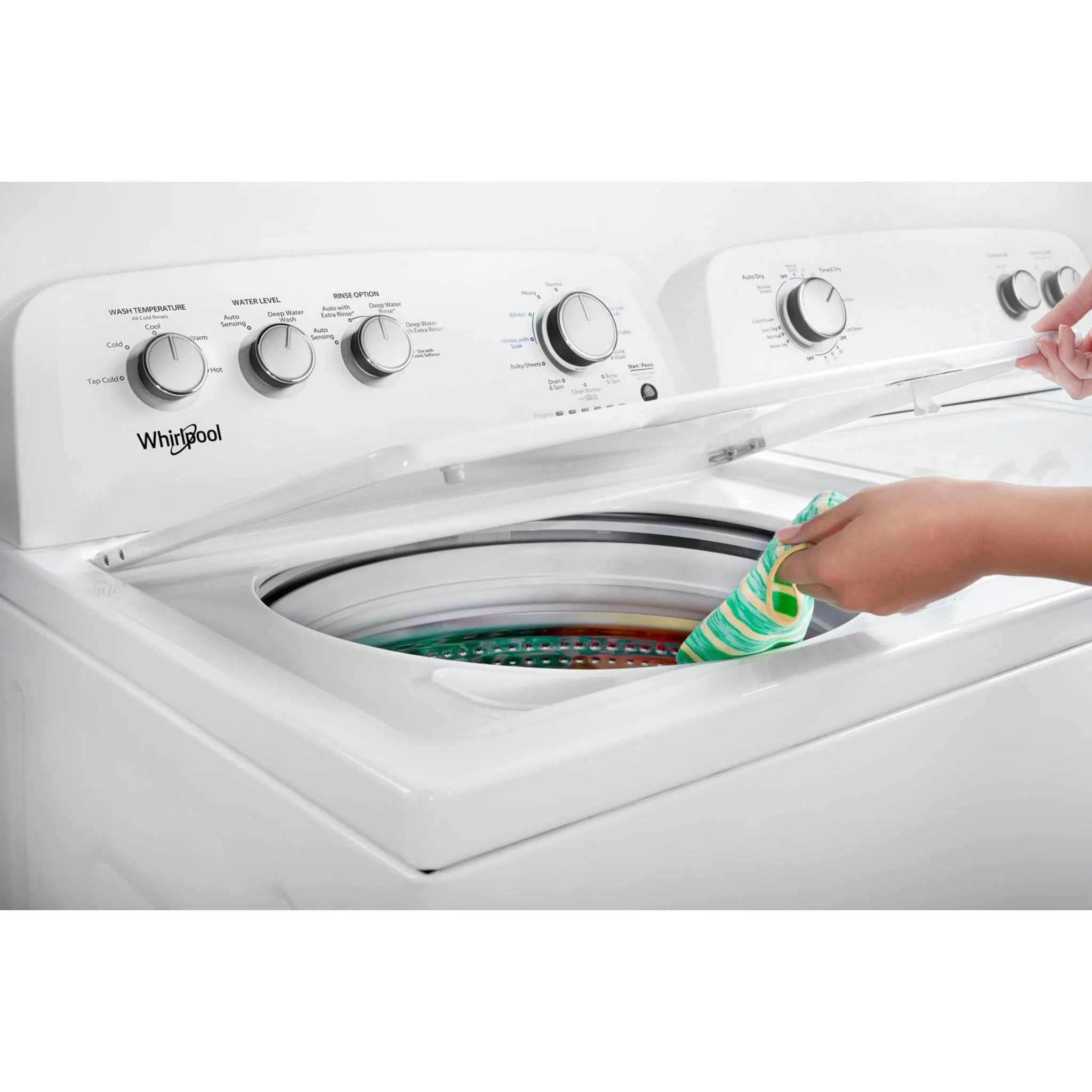 Whirlpool 4.4 cu. ft. I.E.C. Top Load Washer with Soaking Cycles, 12 Cycles (WTW4855HW) - Image 23