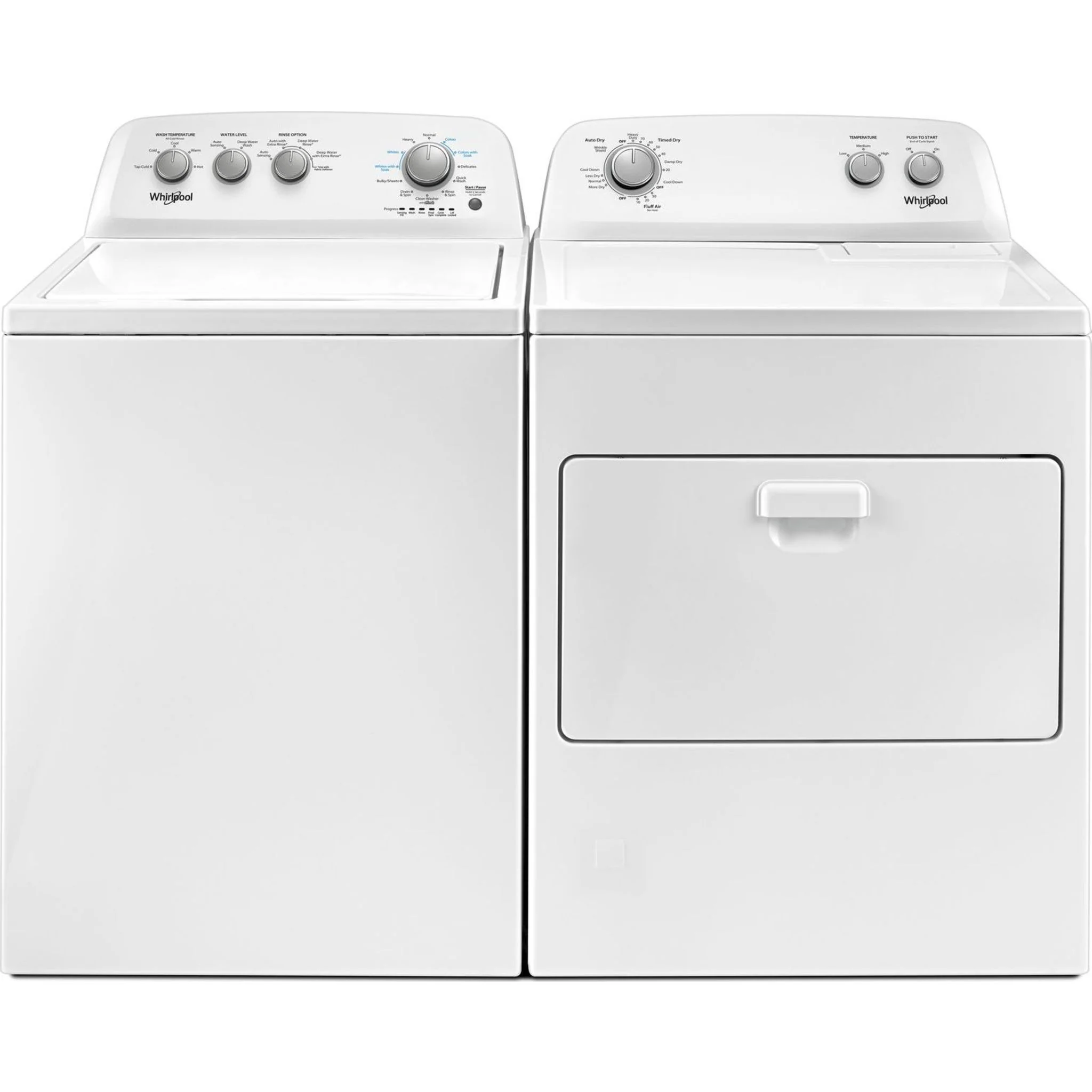 Whirlpool 4.4 cu. ft. I.E.C. Top Load Washer with Soaking Cycles, 12 Cycles (WTW4855HW) - Image 38
