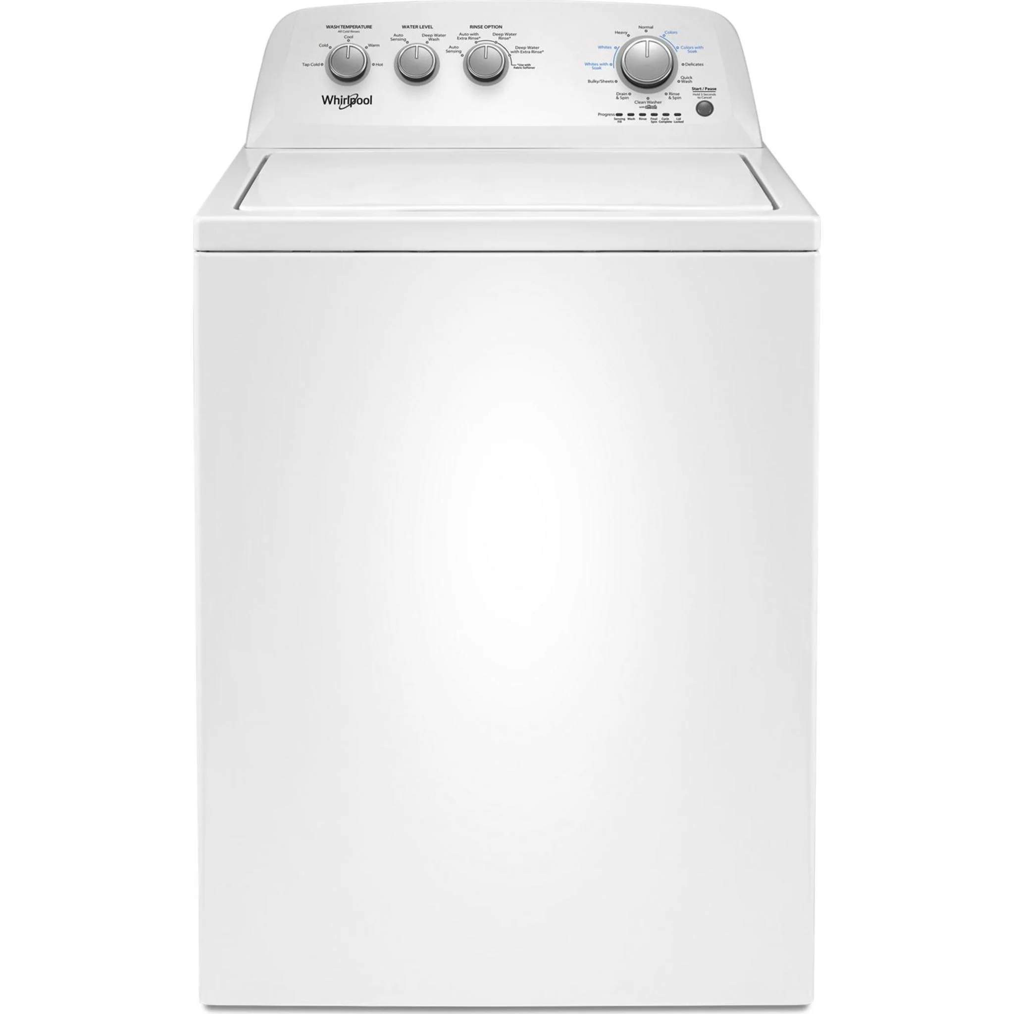Whirlpool 4.4 cu. ft. I.E.C. Top Load Washer with Soaking Cycles, 12 Cycles (WTW4855HW) - Image 41