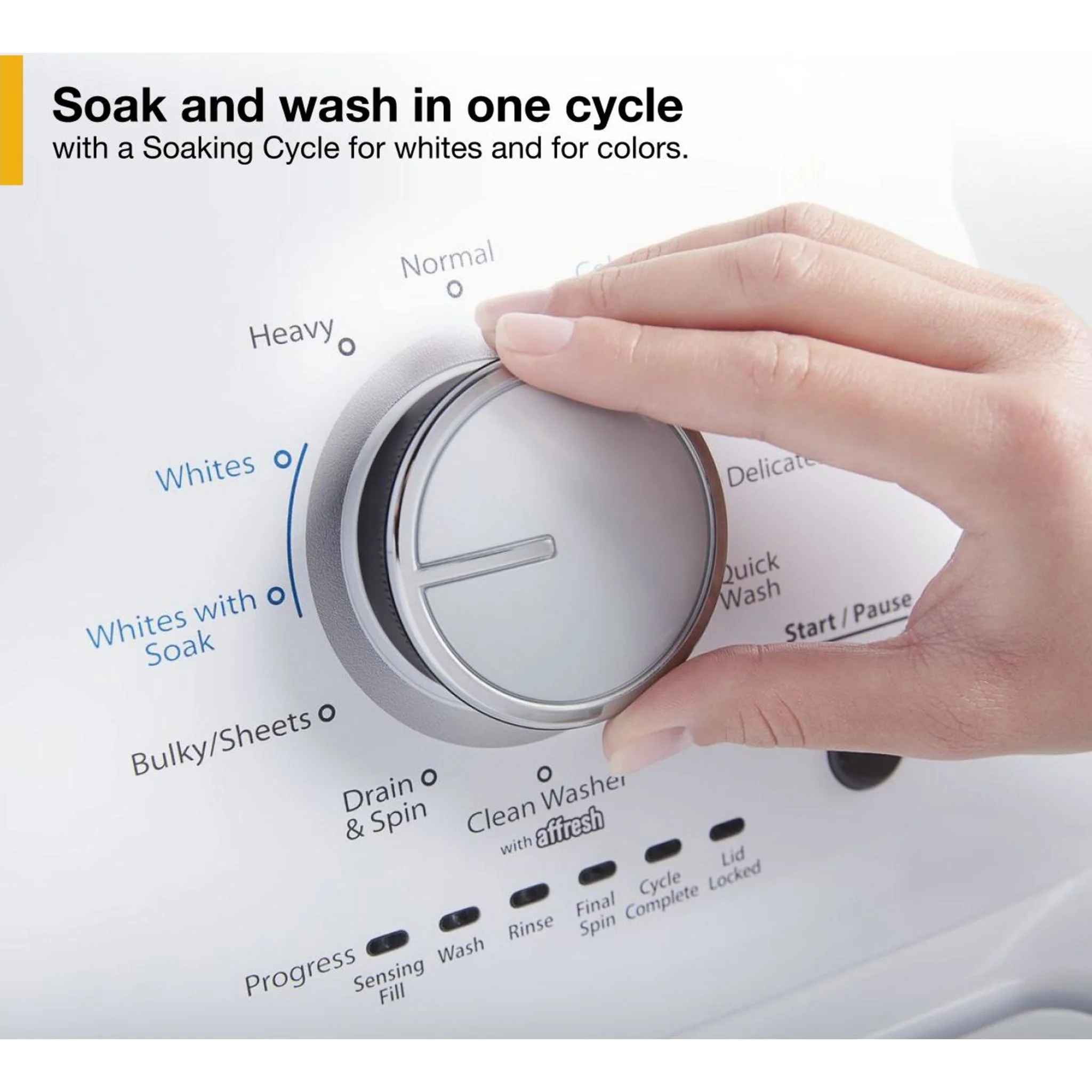 Whirlpool 4.4 cu. ft. I.E.C. Top Load Washer with Soaking Cycles, 12 Cycles (WTW4855HW) - Image 47
