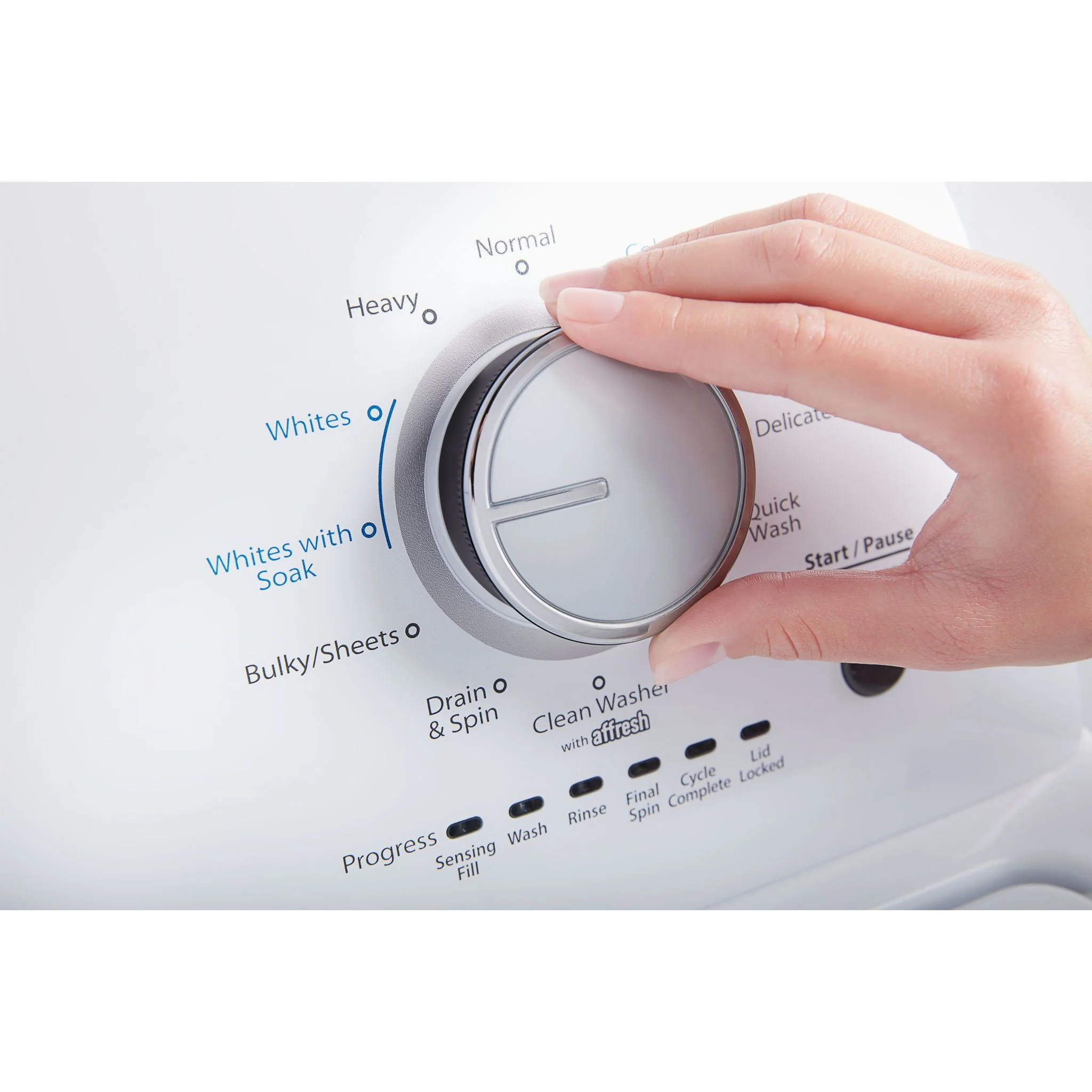 Whirlpool 4.4 cu. ft. I.E.C. Top Load Washer with Soaking Cycles, 12 Cycles (WTW4855HW) - Image 6