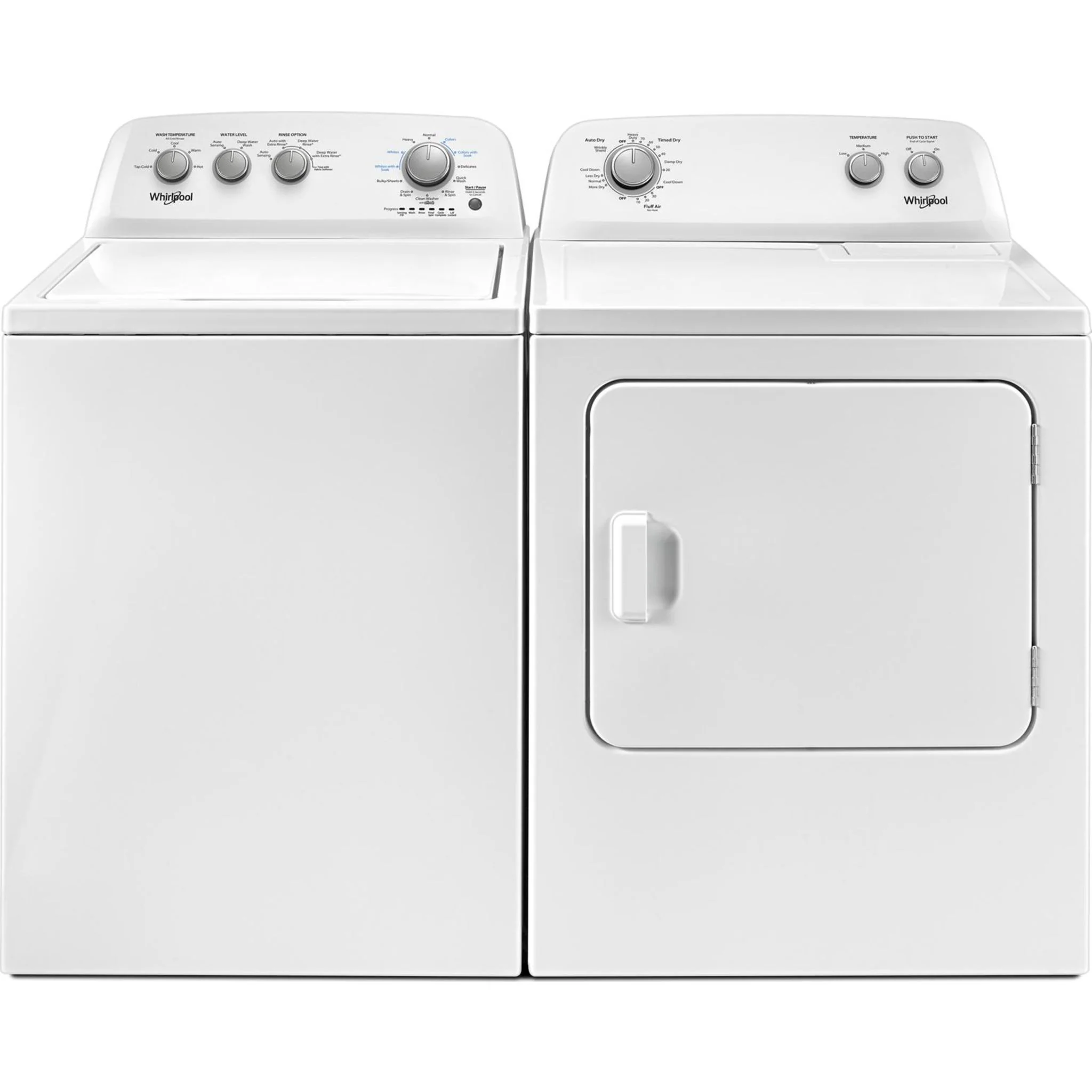 Whirlpool 4.4 cu. ft. I.E.C. Top Load Washer with Soaking Cycles, 12 Cycles (WTW4855HW) - Image 64