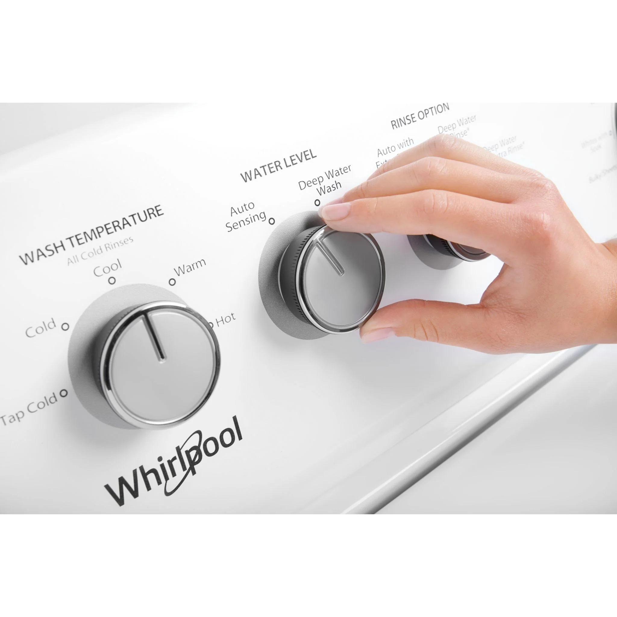 Whirlpool 4.4 cu. ft. I.E.C. Top Load Washer with Soaking Cycles, 12 Cycles (WTW4855HW) - Image 7