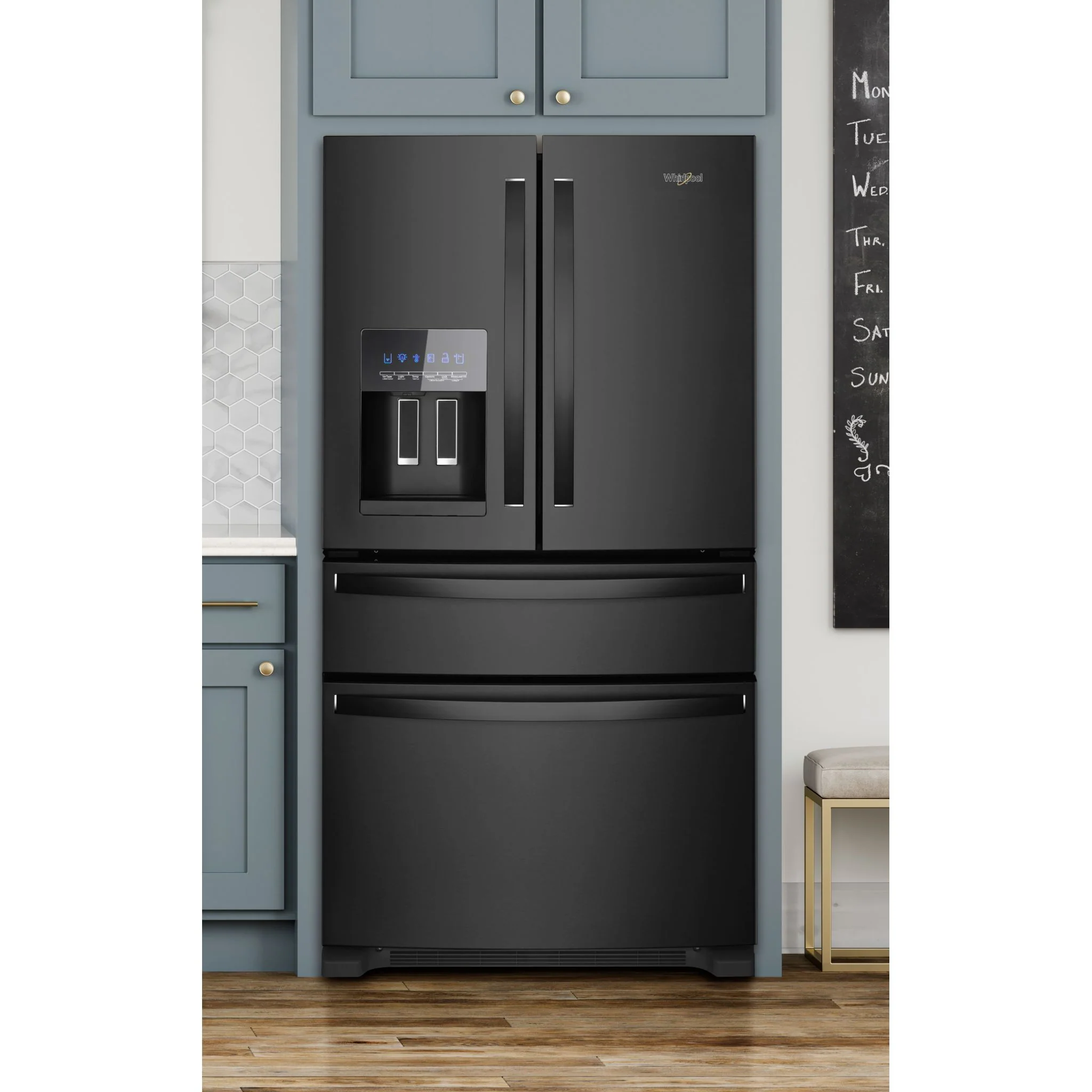 Whirlpool 36" Wide French Door Refrigerator - 25 cu. ft. (WRX735SDHB) - Image 11
