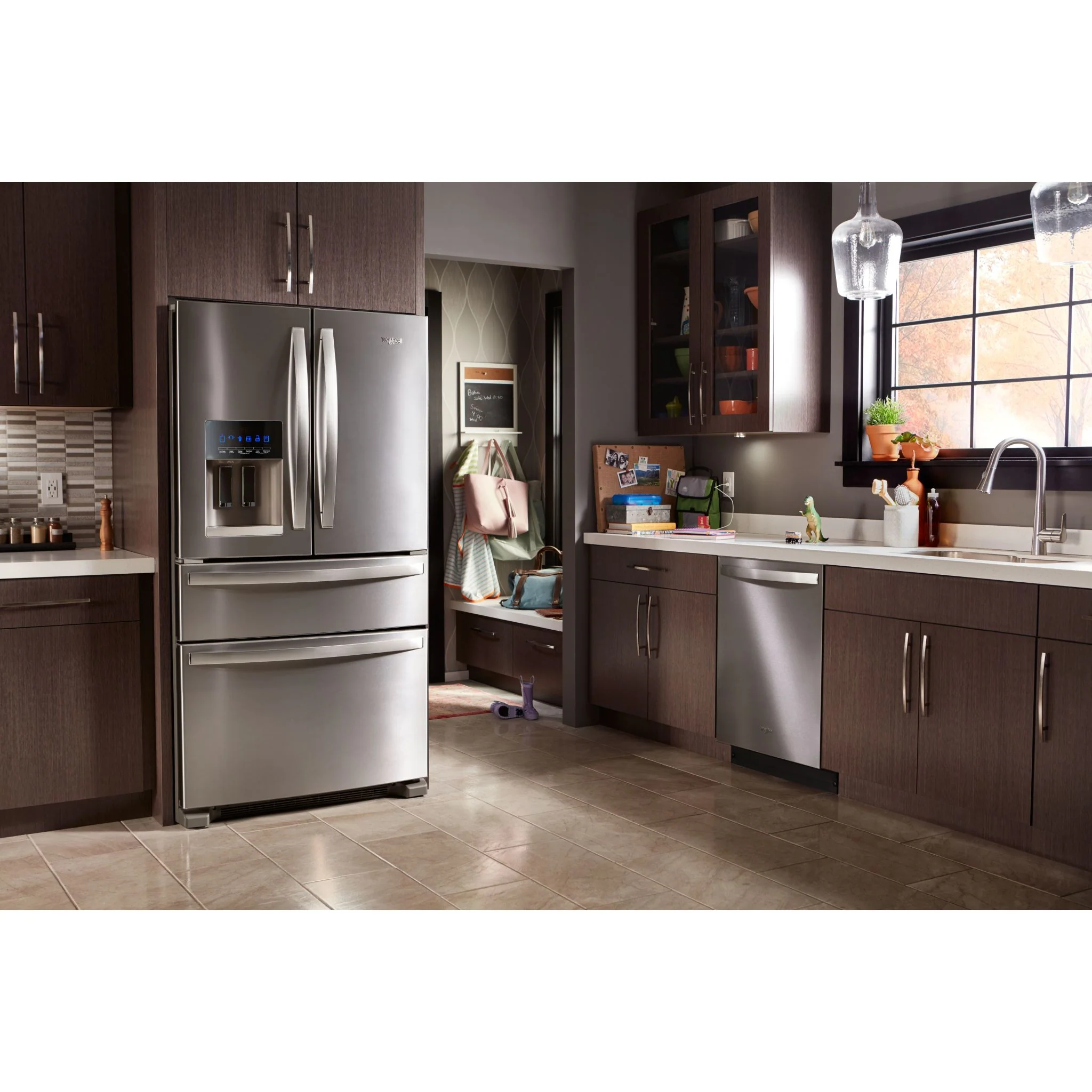 Whirlpool 36" Wide French Door Refrigerator - 25 cu. ft. (WRX735SDHB) - Image 6