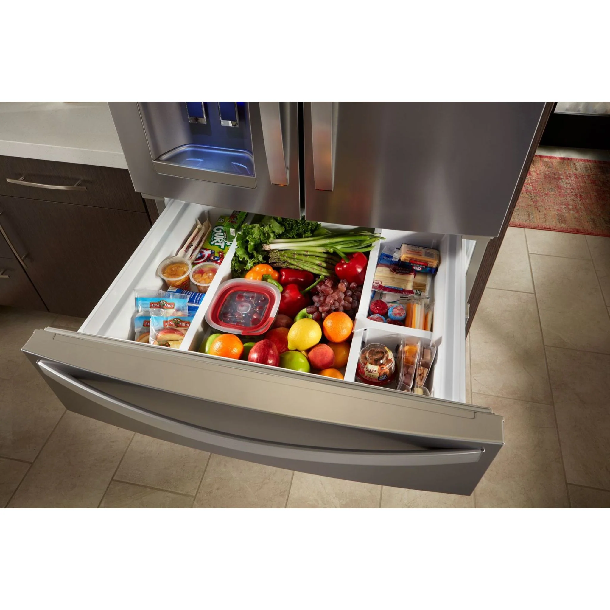 Whirlpool 36" Wide French Door Refrigerator - 25 cu. ft. (WRX735SDHZ) - Image 18