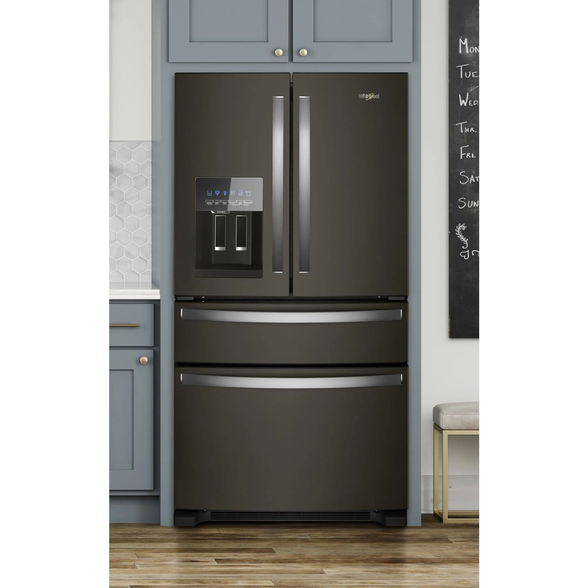Whirlpool 36" Wide French Door Refrigerator - 25 cu. ft. (WRX735SDHV) - Image 16