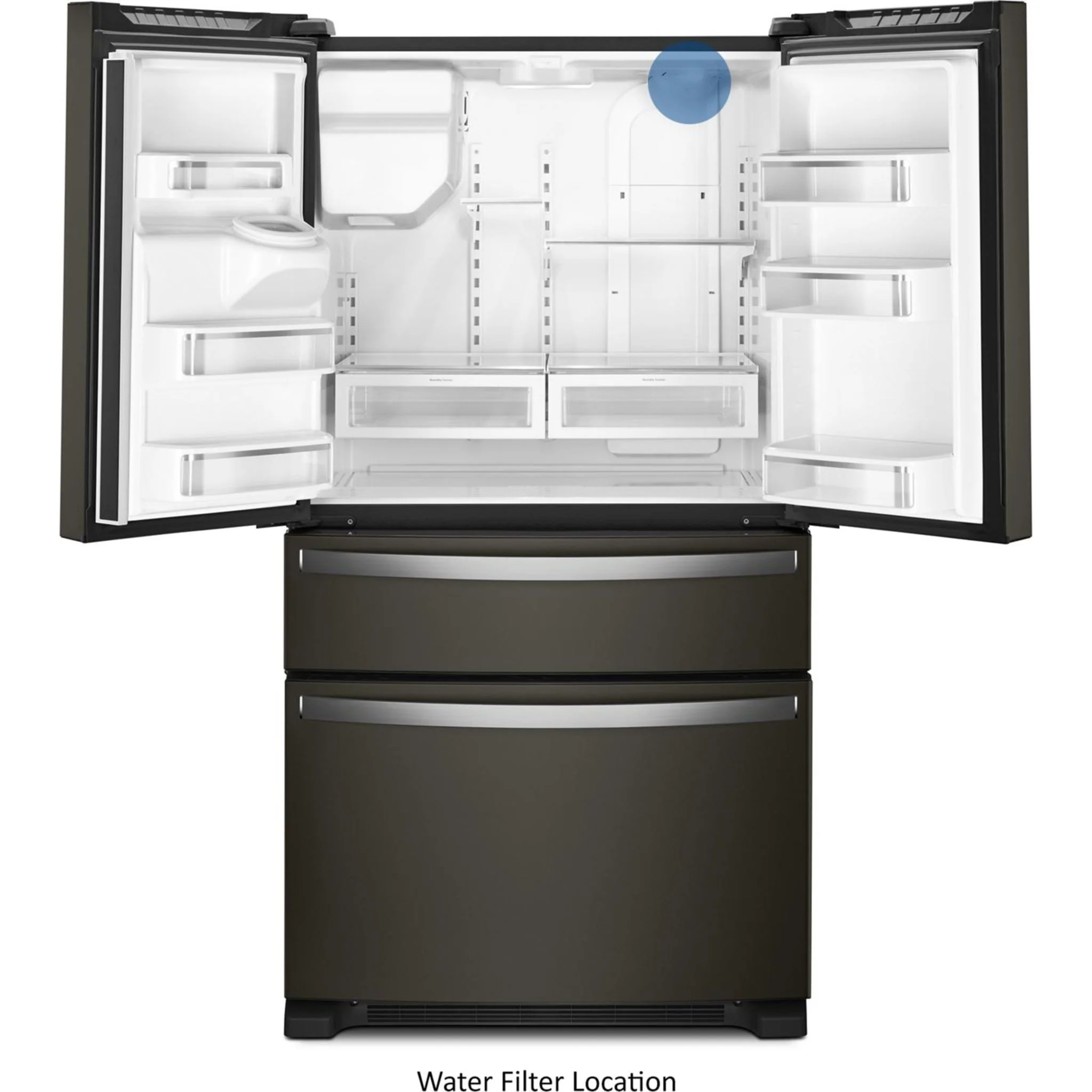 Whirlpool 36" Wide French Door Refrigerator - 25 cu. ft. (WRX735SDHV) - Image 18