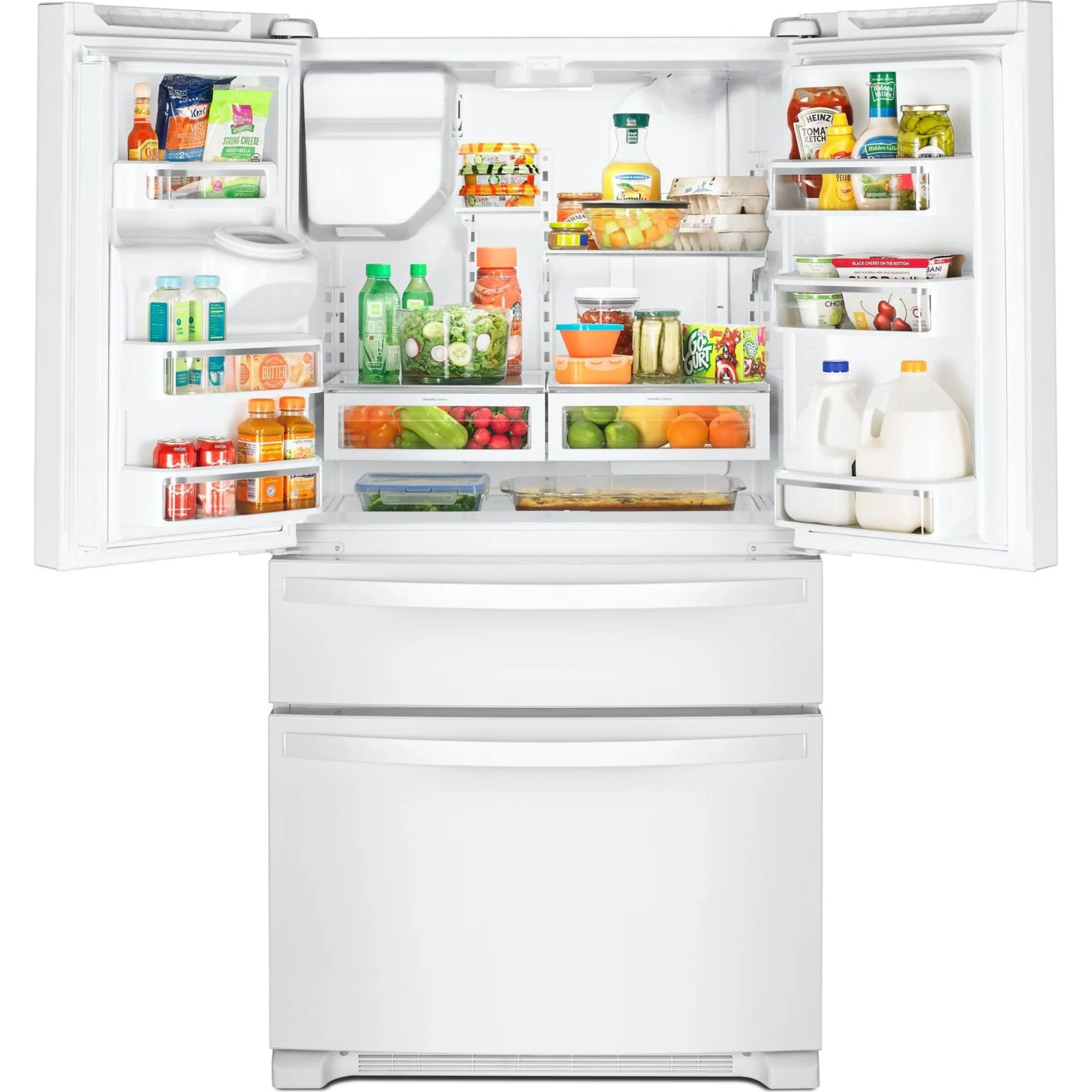 Whirlpool 36" Wide French Door Refrigerator - 25 cu. ft. (WRX735SDHW) - Image 11