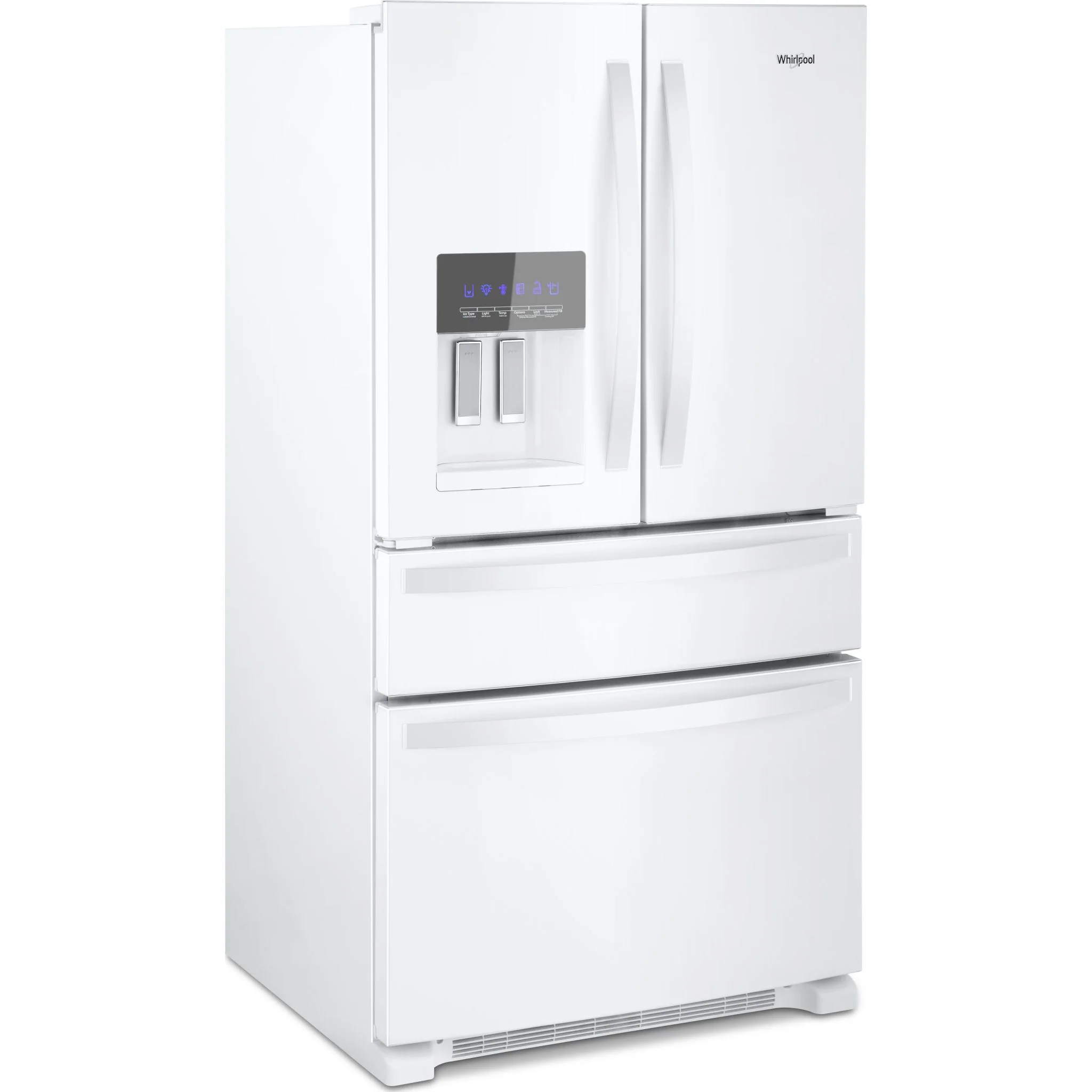 Whirlpool 36" Wide French Door Refrigerator - 25 cu. ft. (WRX735SDHW) - Image 2