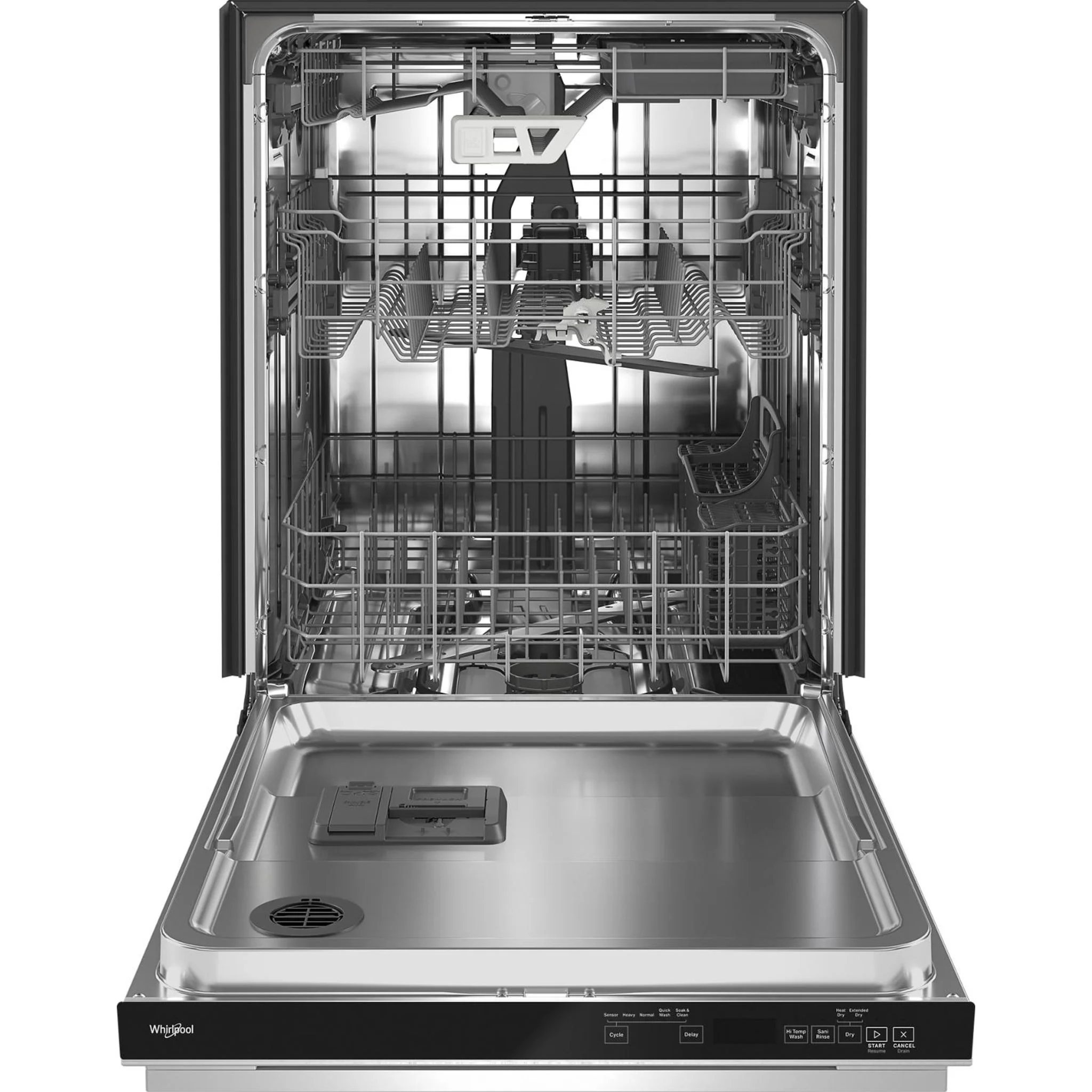 Whirlpool Fingerprint Resistant Quiet Dishwasher with 3rd Rack & Large Capacity (WDTA80SAKZ) - Image 12