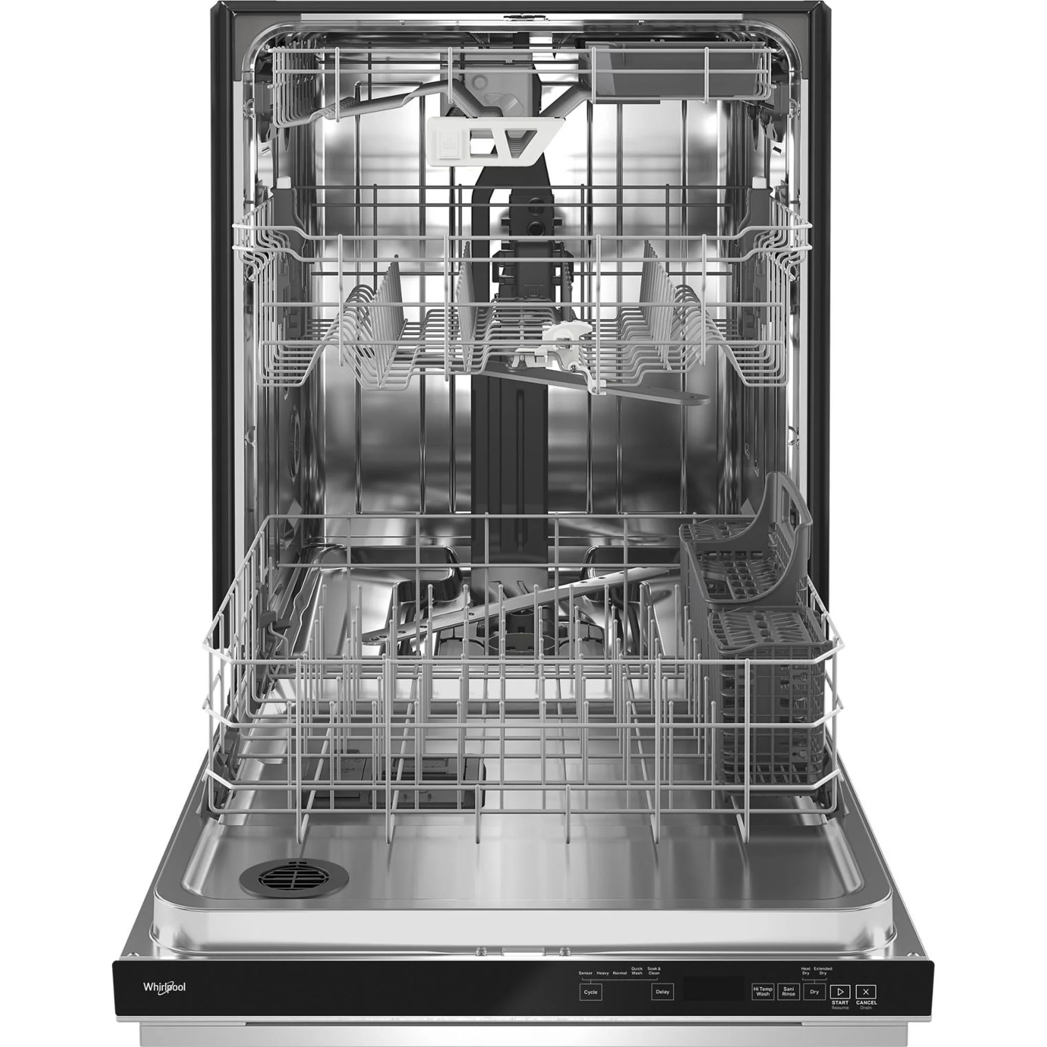 Whirlpool Fingerprint Resistant Quiet Dishwasher with 3rd Rack & Large Capacity (WDTA80SAKZ) - Image 15