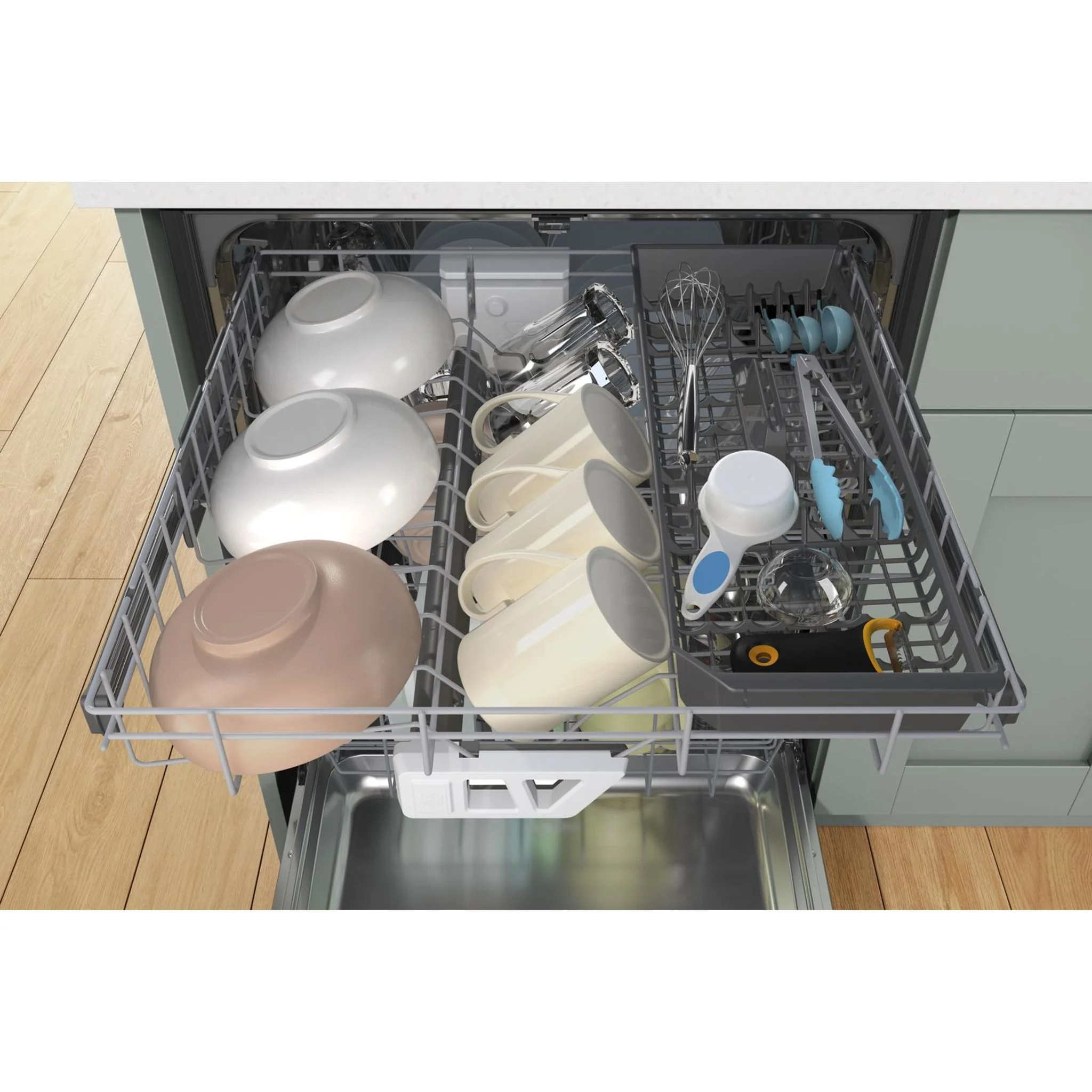 Whirlpool Fingerprint Resistant Quiet Dishwasher with 3rd Rack & Large Capacity (WDTA80SAKZ) - Image 30