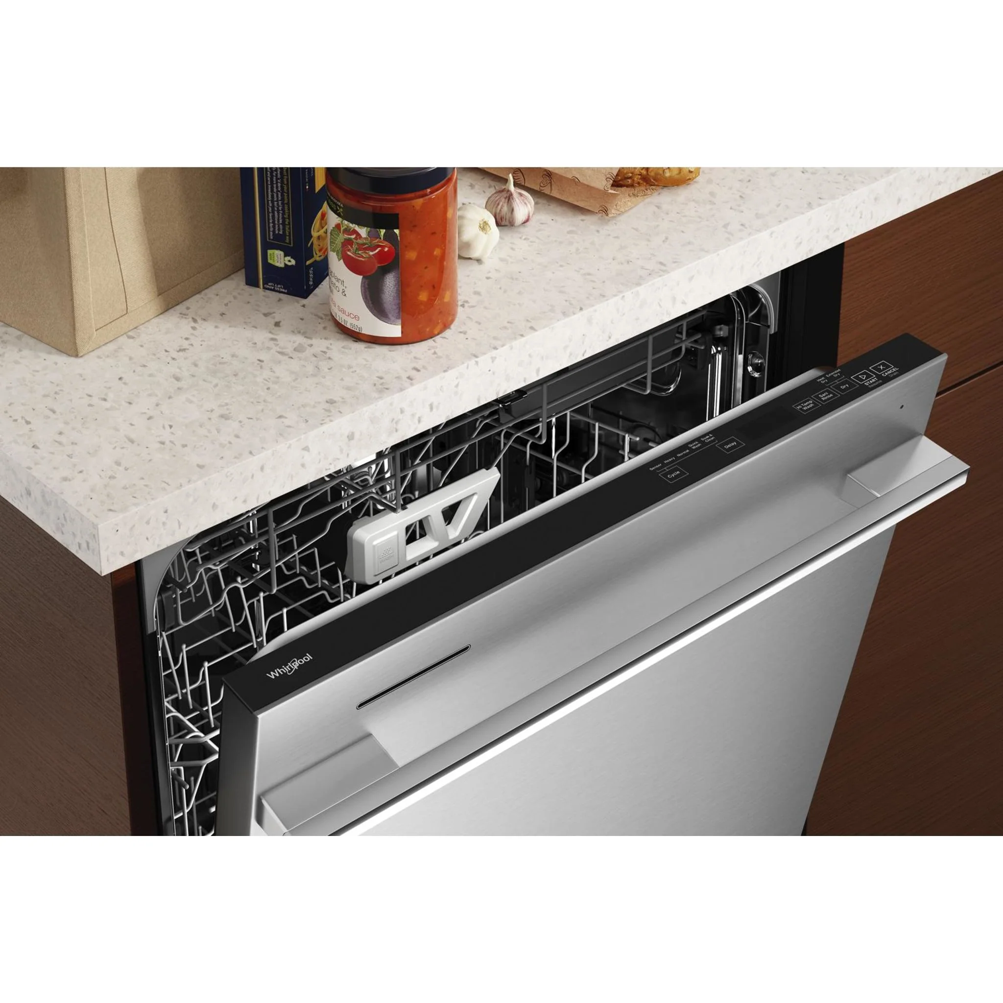 Whirlpool Fingerprint Resistant Quiet Dishwasher with 3rd Rack & Large Capacity (WDTA80SAKZ) - Image 4