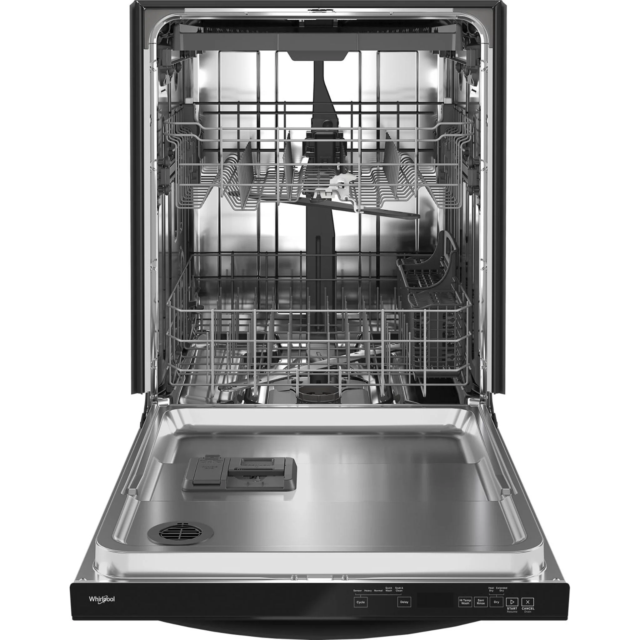 Whirlpool Large Capacity Dishwasher with 3rd Rack -Black (WDT750SAKB) - Image 2