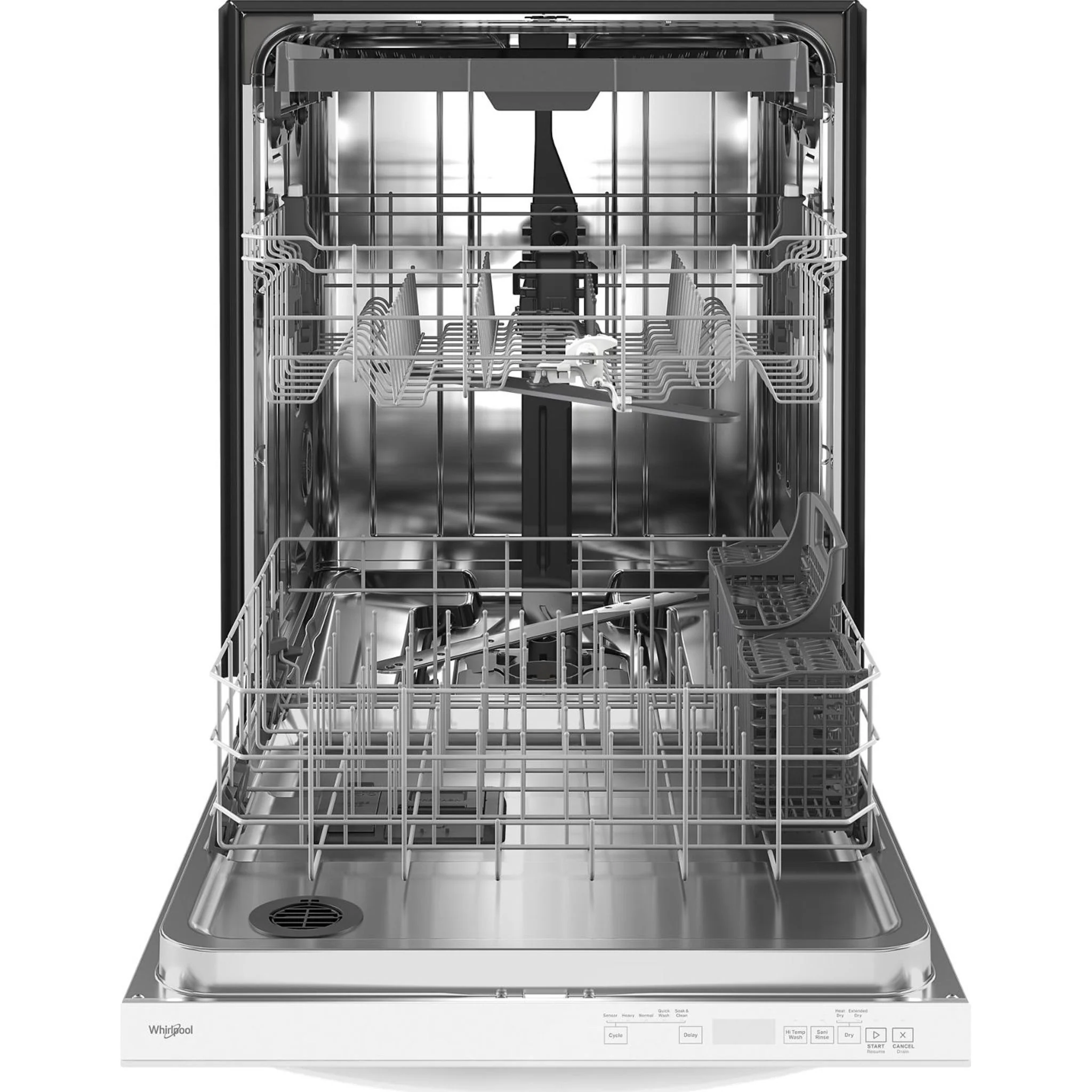 Whirlpool 24-Inch Dishwasher with AI Intelligent Wash - 47 dBA -White (WDT750SAKW) - Image 2