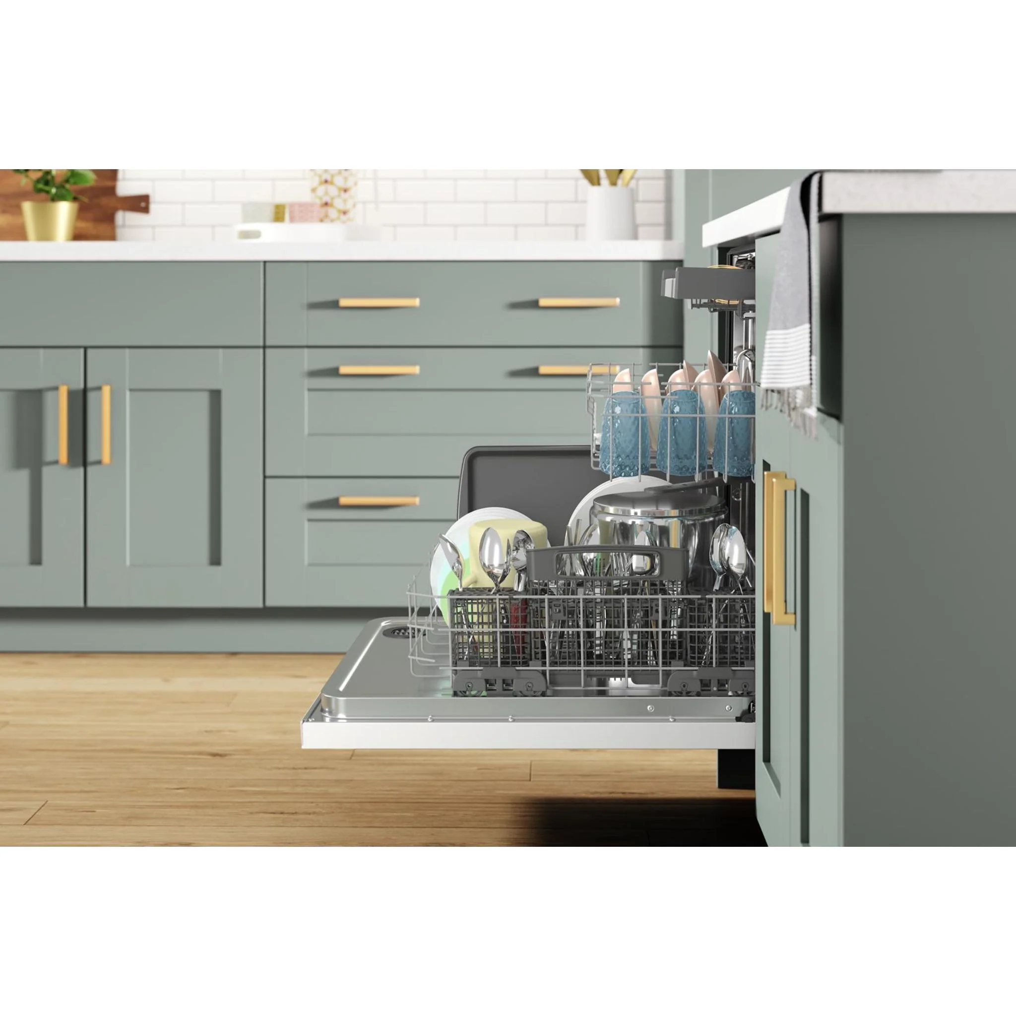 Whirlpool 24-Inch Dishwasher with AI Intelligent Wash - 47 dBA -White (WDT750SAKW) - Image 28