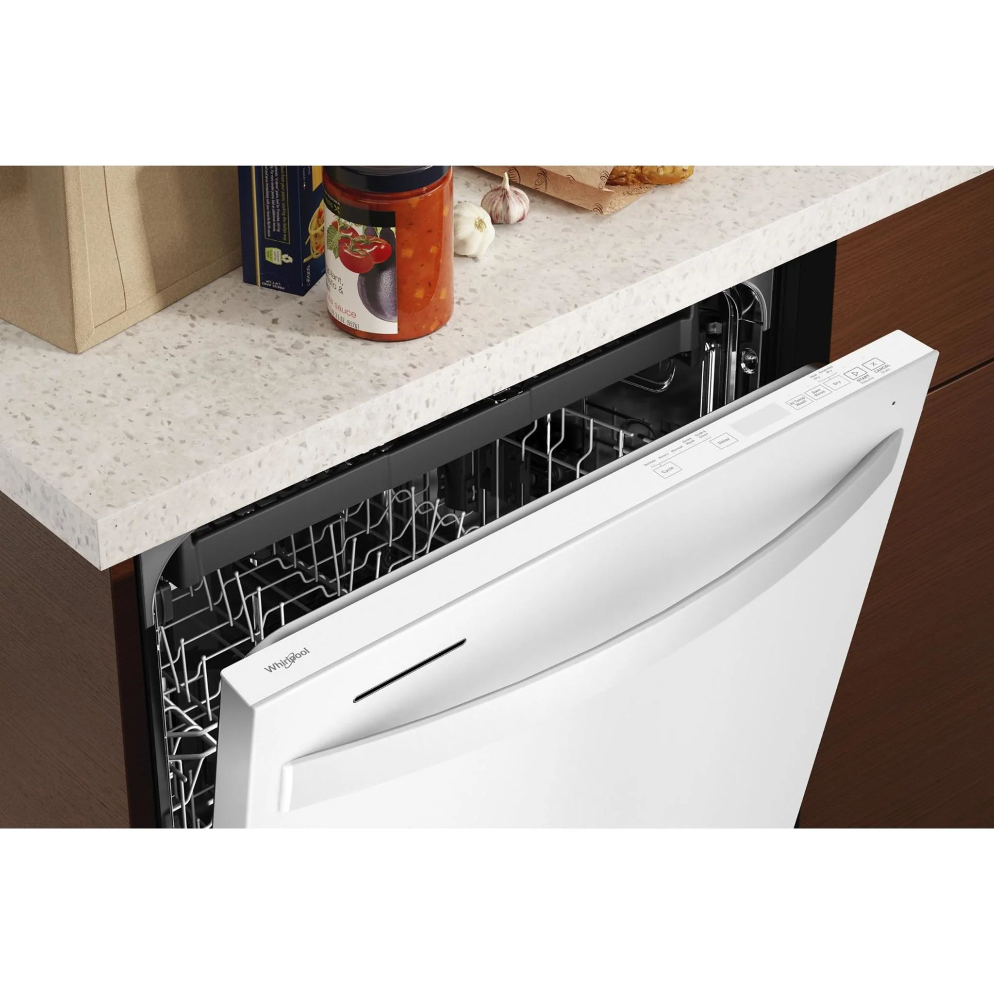 Whirlpool 24-Inch Dishwasher with AI Intelligent Wash - 47 dBA -White (WDT750SAKW) - Image 4