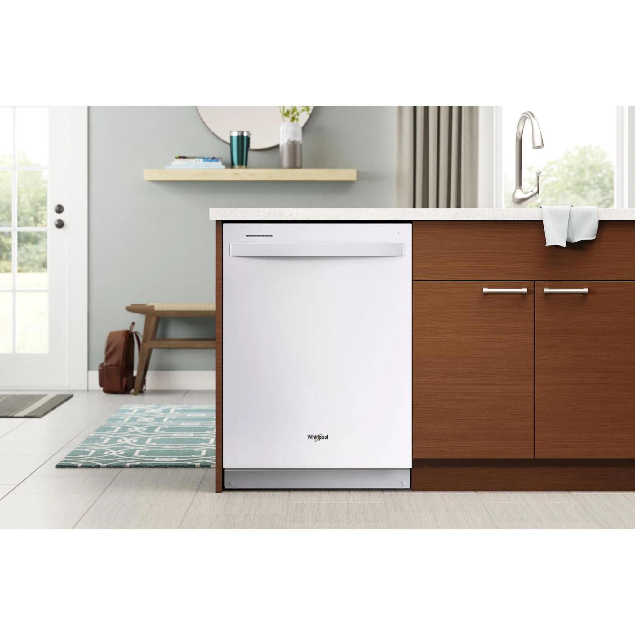 Whirlpool 24-Inch Dishwasher with AI Intelligent Wash - 47 dBA -White (WDT750SAKW) - Image 5