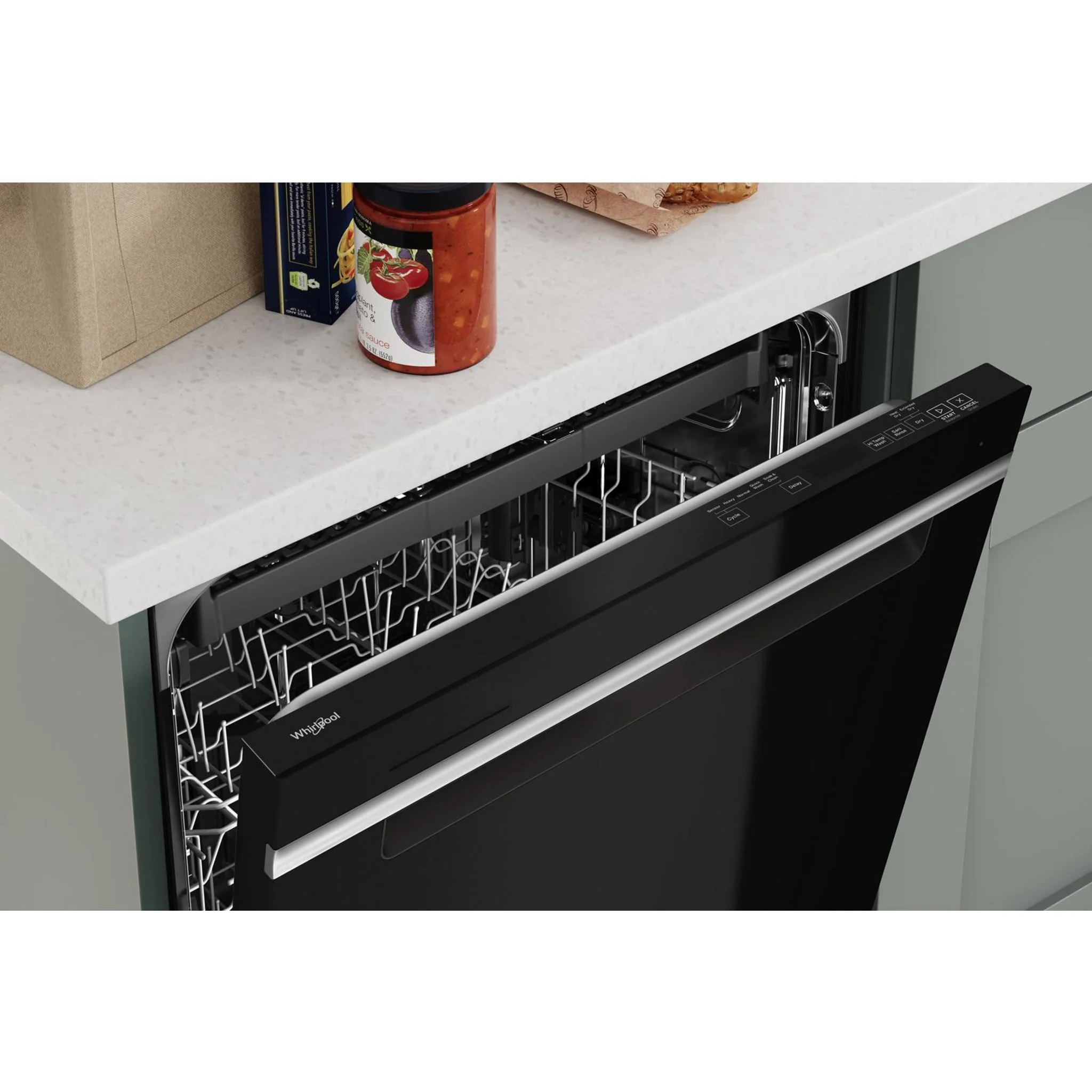 Whirlpool 24-Inch Stainless Steel Dishwasher with AI Intelligent Wash - 47 dBA -Black (WDTA50SAKB) - Image 19