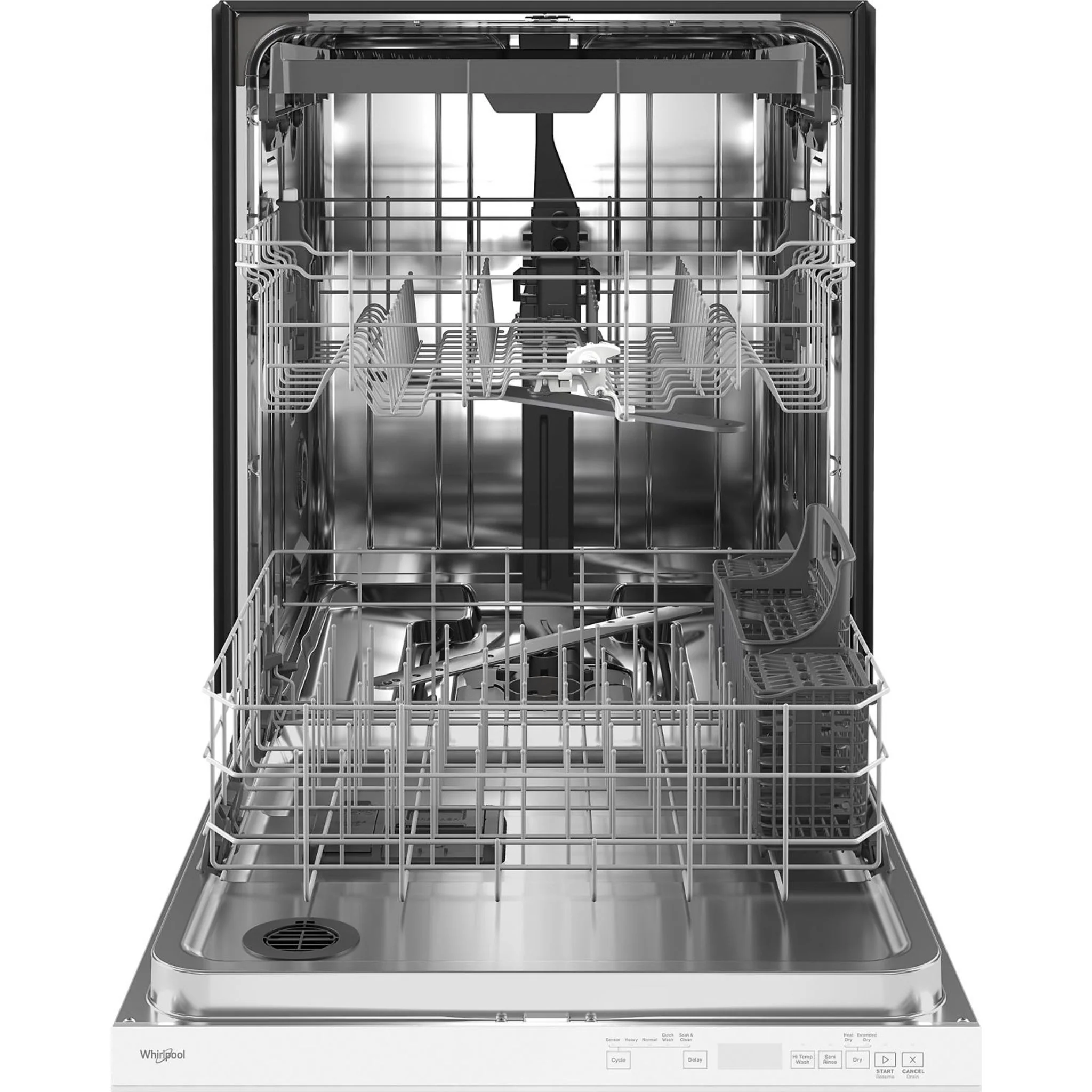 Whirlpool 24-Inch Stainless Steel Dishwasher with AI Intelligent Wash - 47 dBA -White (WDTA50SAKW) - Image 23
